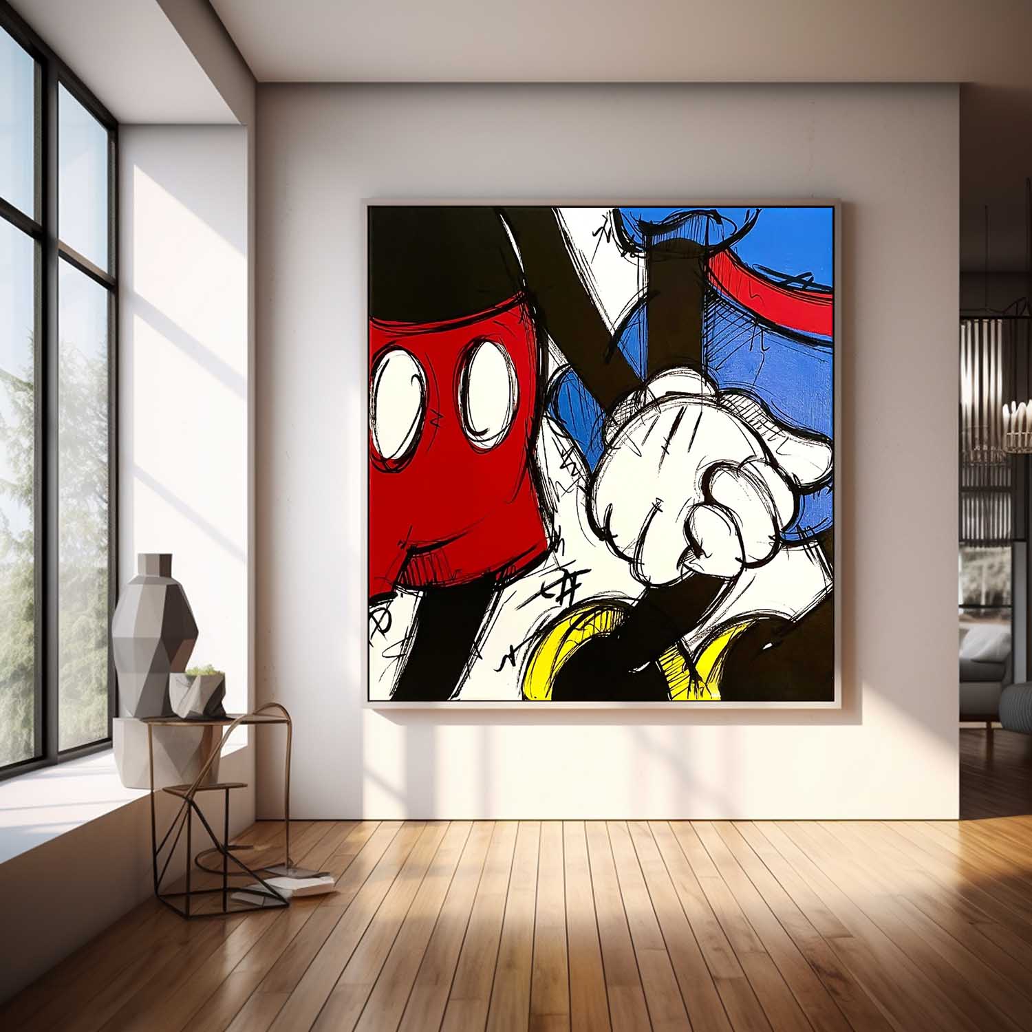 Mickey Mouse Graffiti Art PE192 - Neutralighting