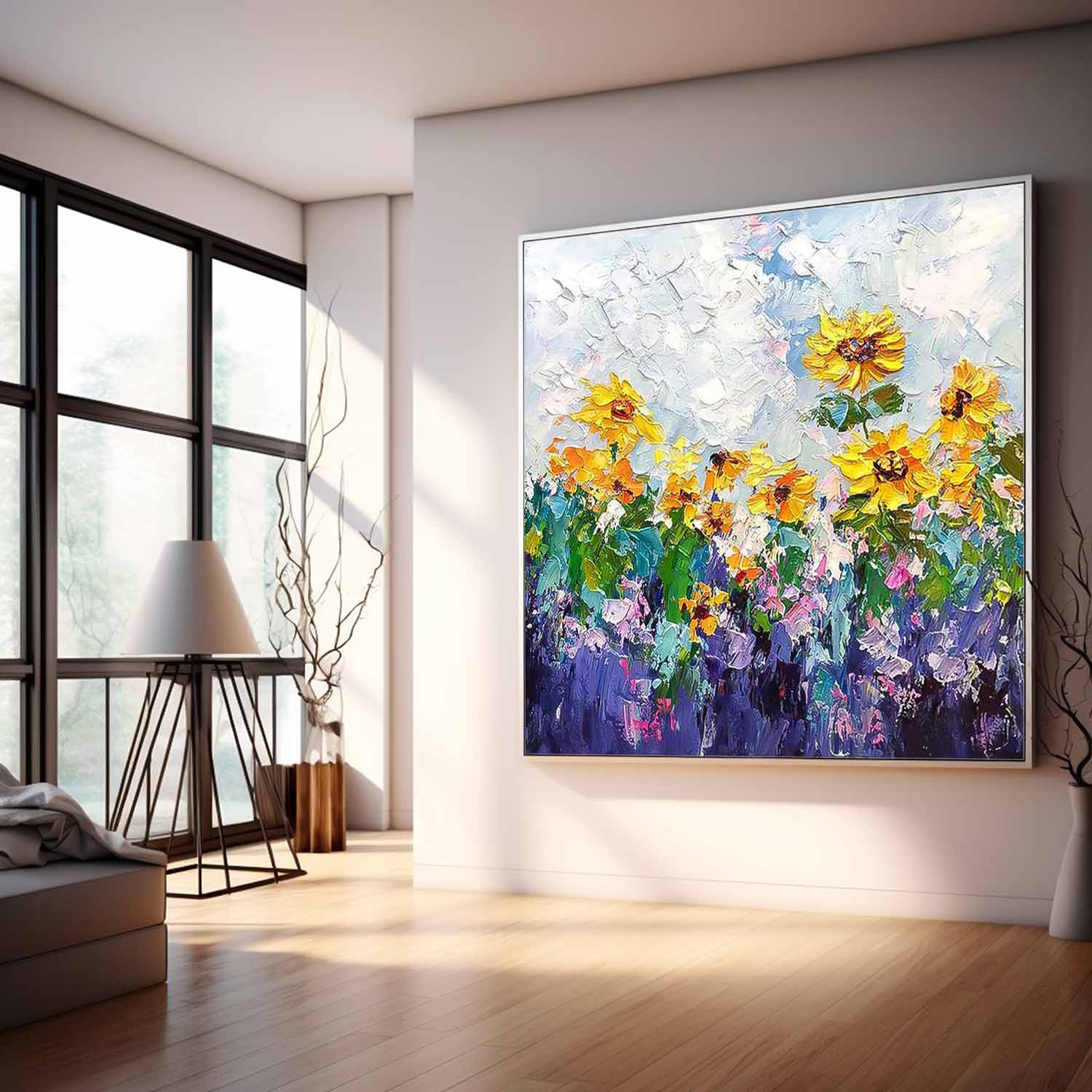 Flower Canvas Art FL055 - Neutralighting