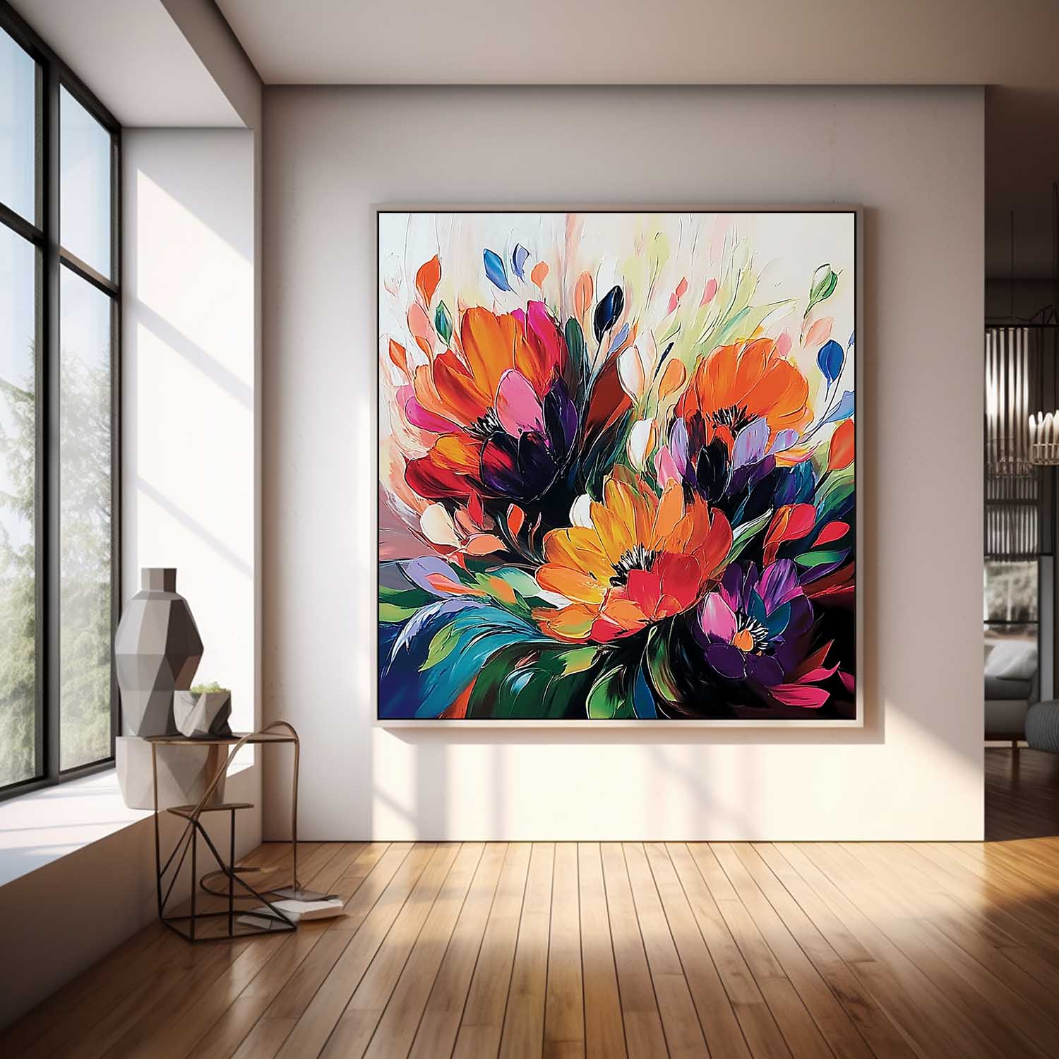 Flower Canvas Art FL206 - Neutralighting