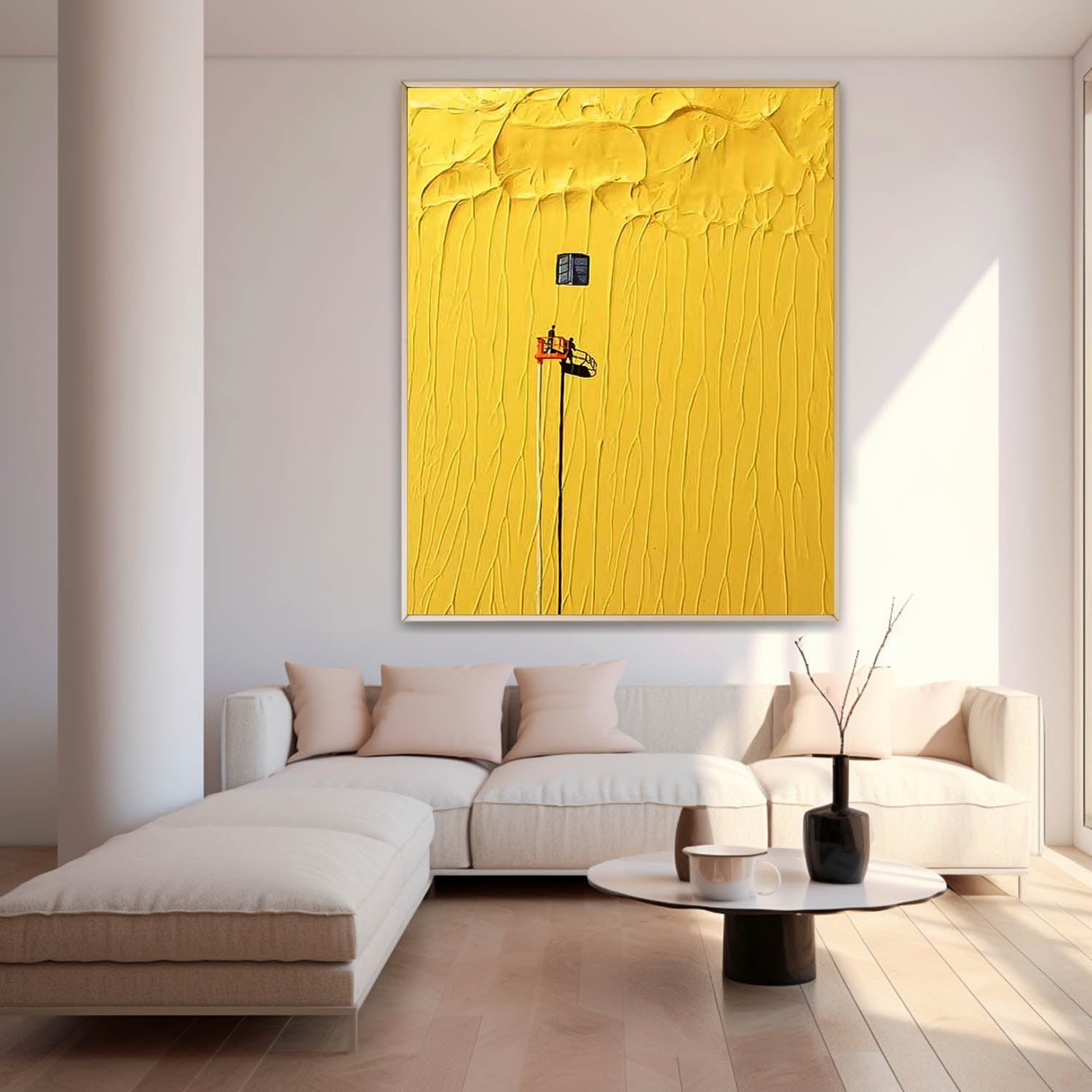 Wall Art Minimalist Solitary Serene Elegant