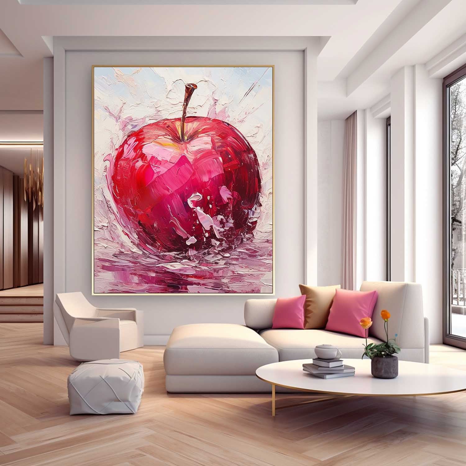 Abstract Canvas Art AB590 - Neutralighting
