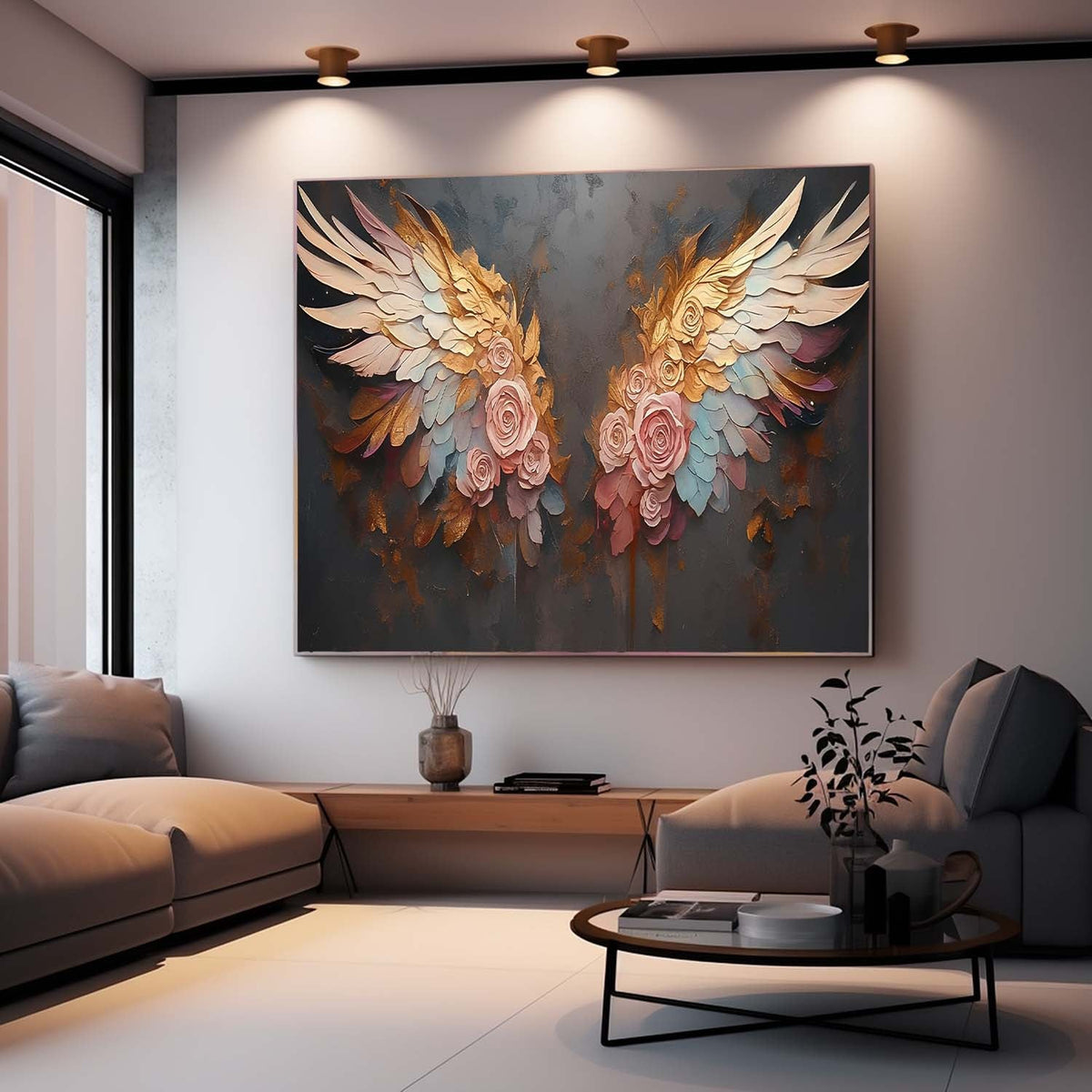 Flower Canvas Art #FL091