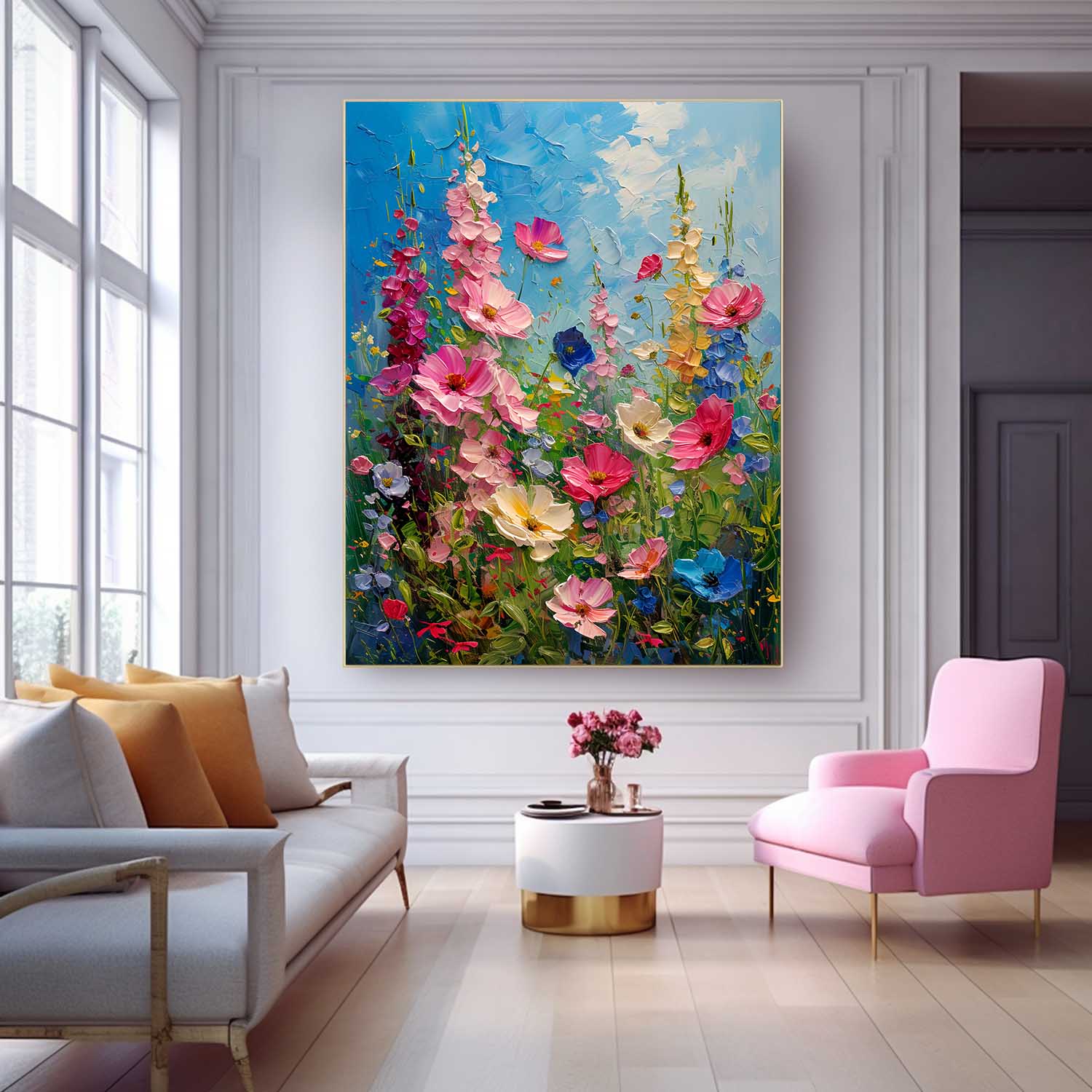 Flower Canvas Art #FL179
