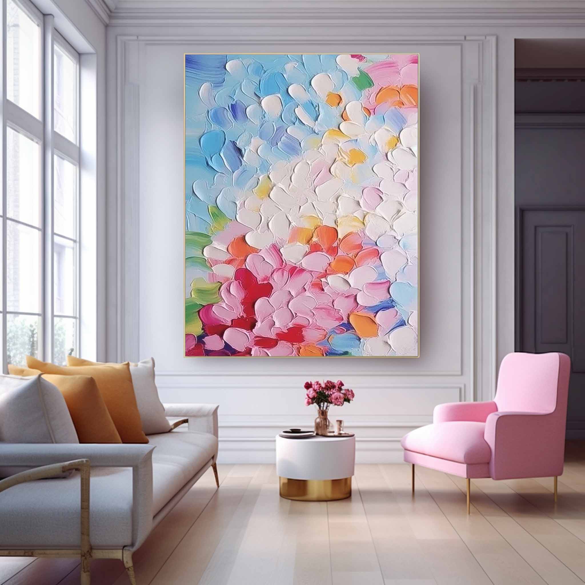 Abstract Canvas Art AB565 - Neutralighting