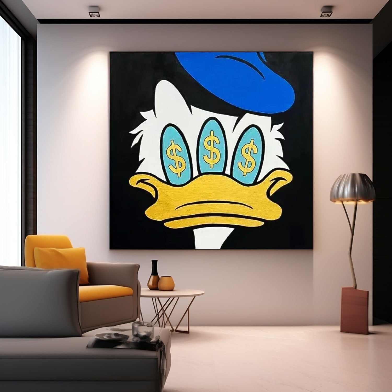 Donald Duck Graffiti Art PE198 - Neutralighting
