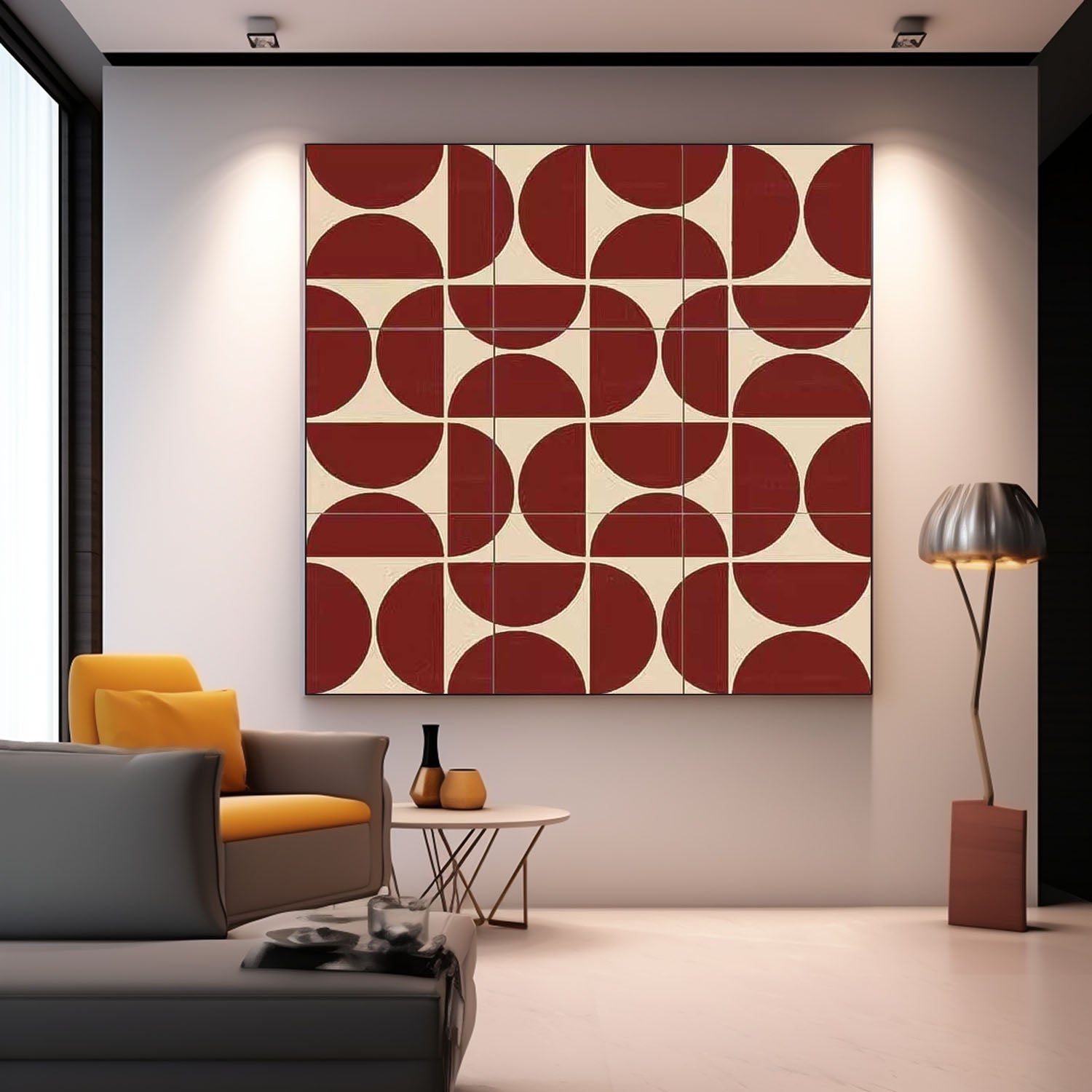 Wall Art Minimalist Geometric Abstract Elegant