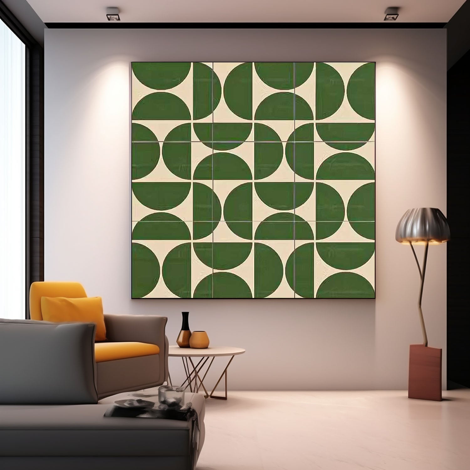 Wall Art Repeating Minimalist Painterly