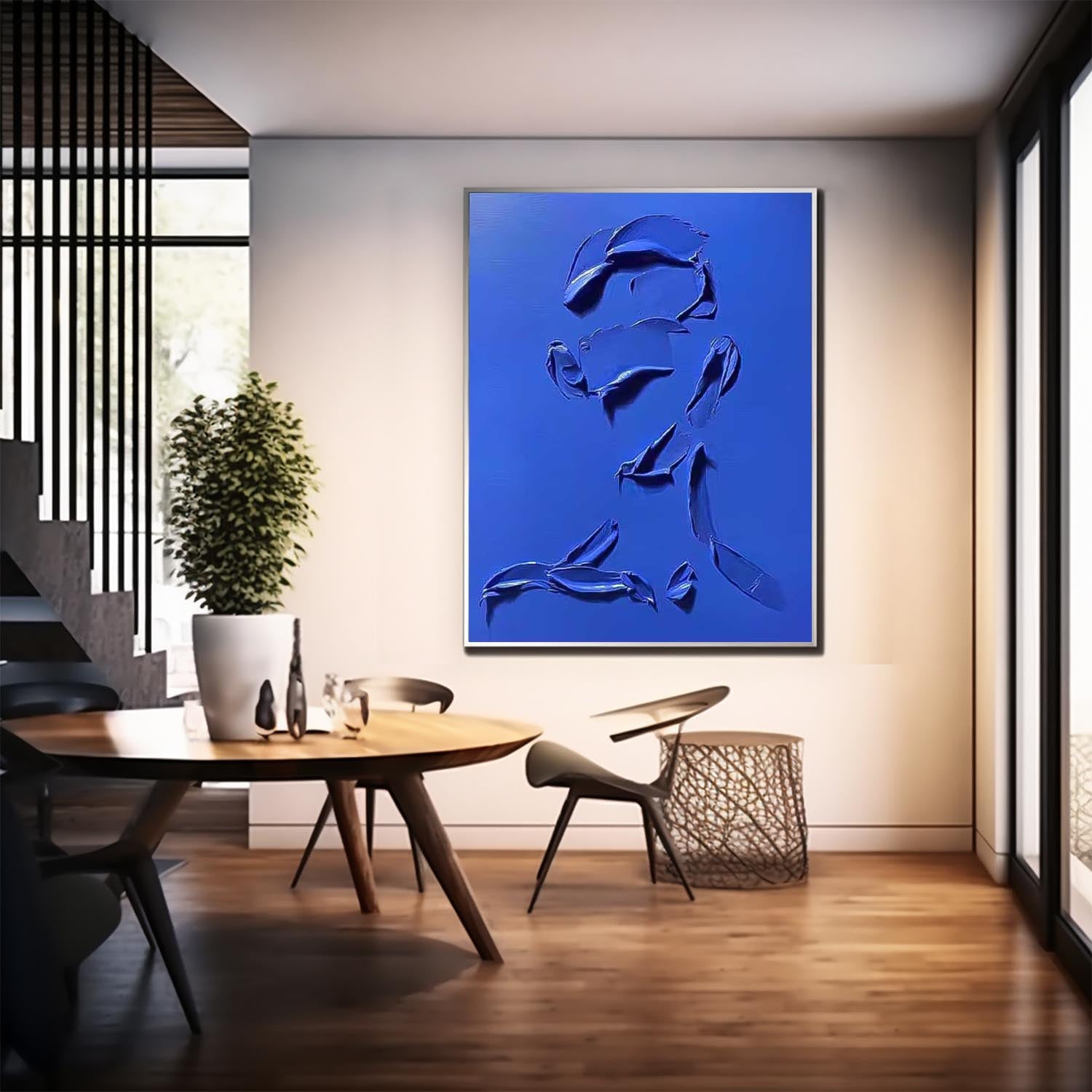 Wall Art Minimalist Elegant Negative Space
