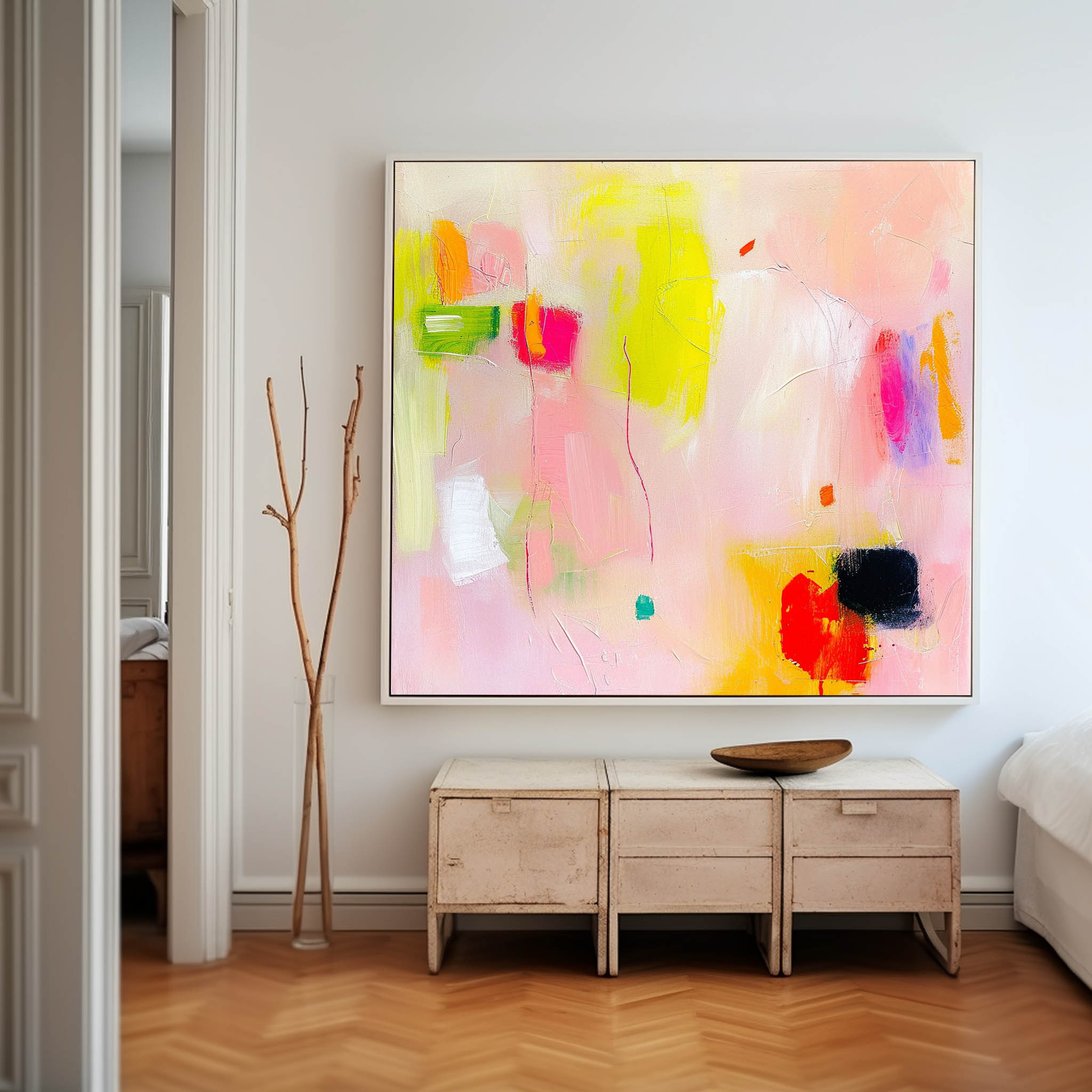 Wall Art Atmosphere Abstract Energetic Quirky