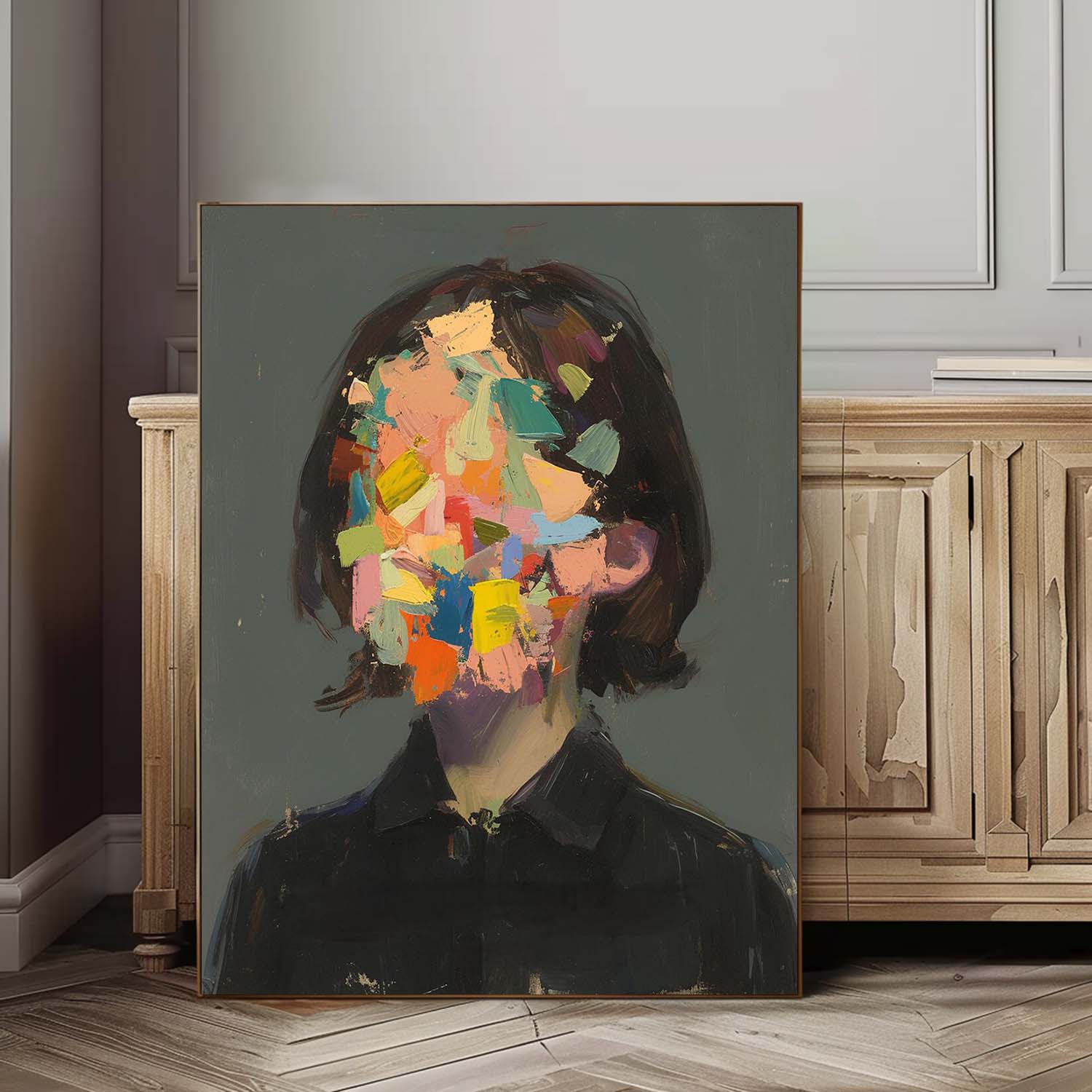 Wall Art People Expressive Modern Abstract
