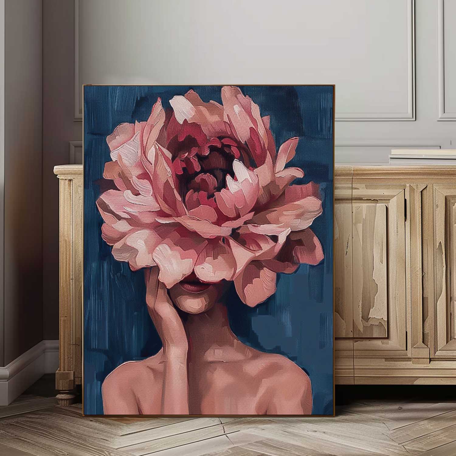 Wall Art People Modern Abstract Elegant