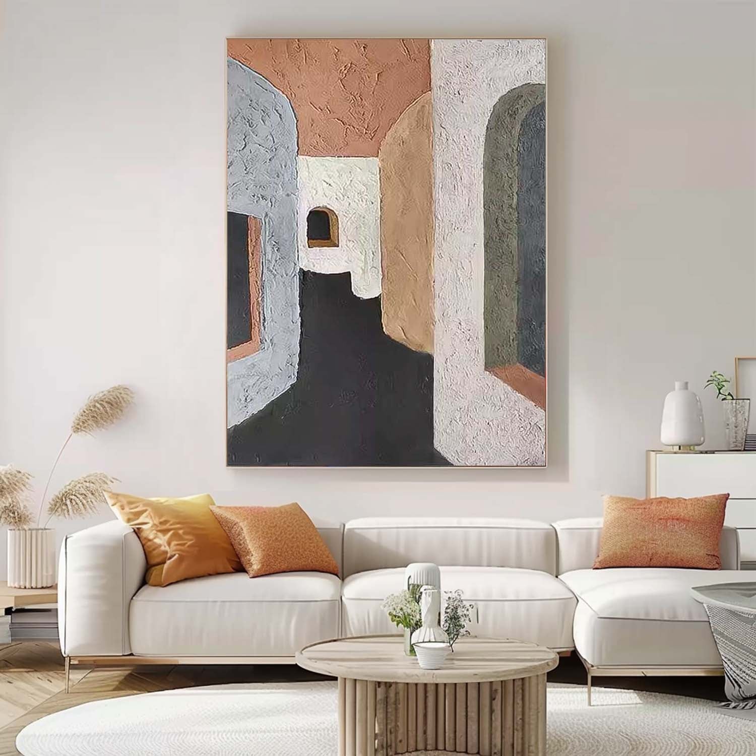 Wall Art Abstract Contemporary Energetic Design