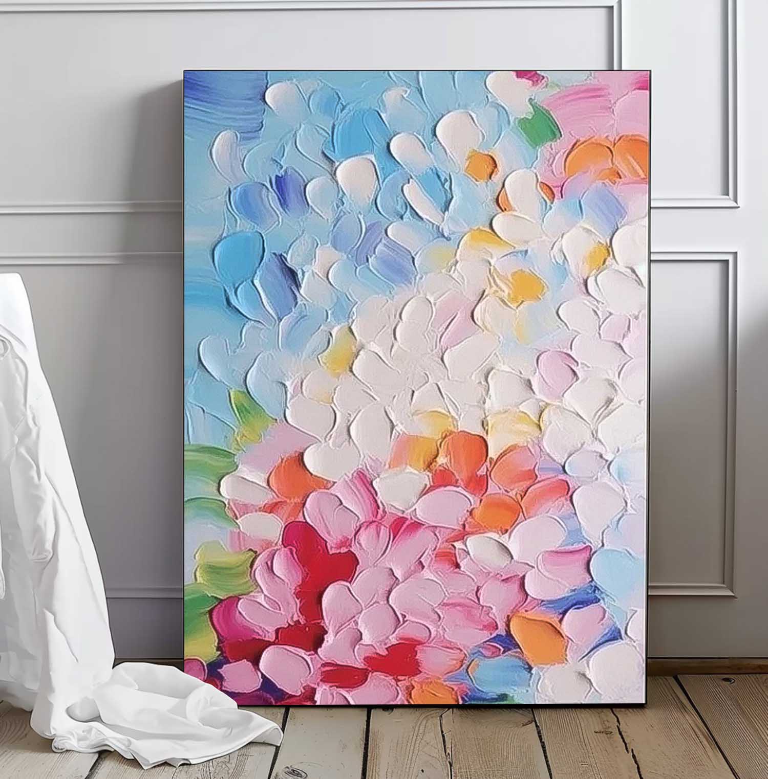 Abstract Canvas Art AB565 - Neutralighting