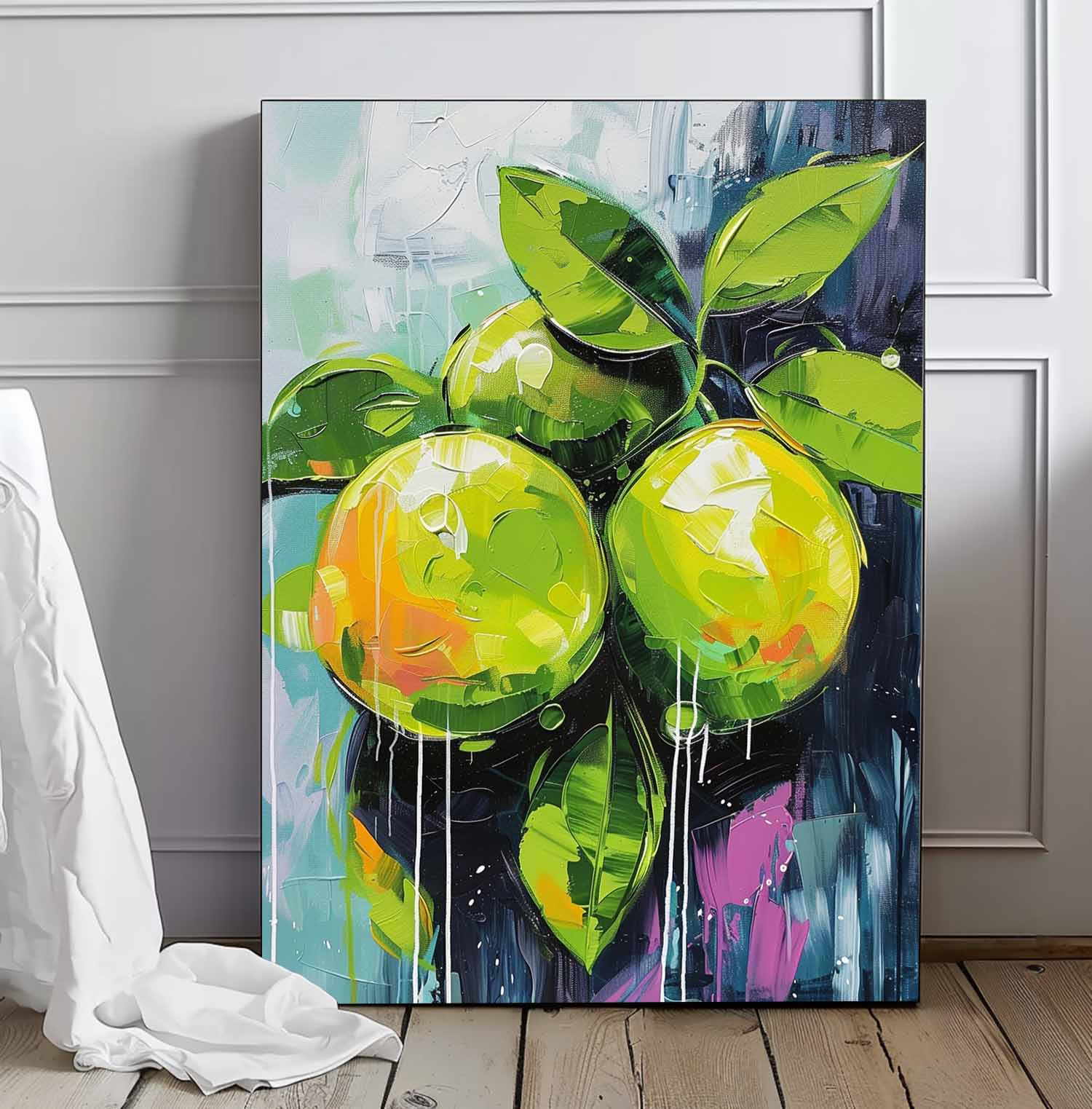 Wall Art Abstract Painterly Whimsical Fantasy