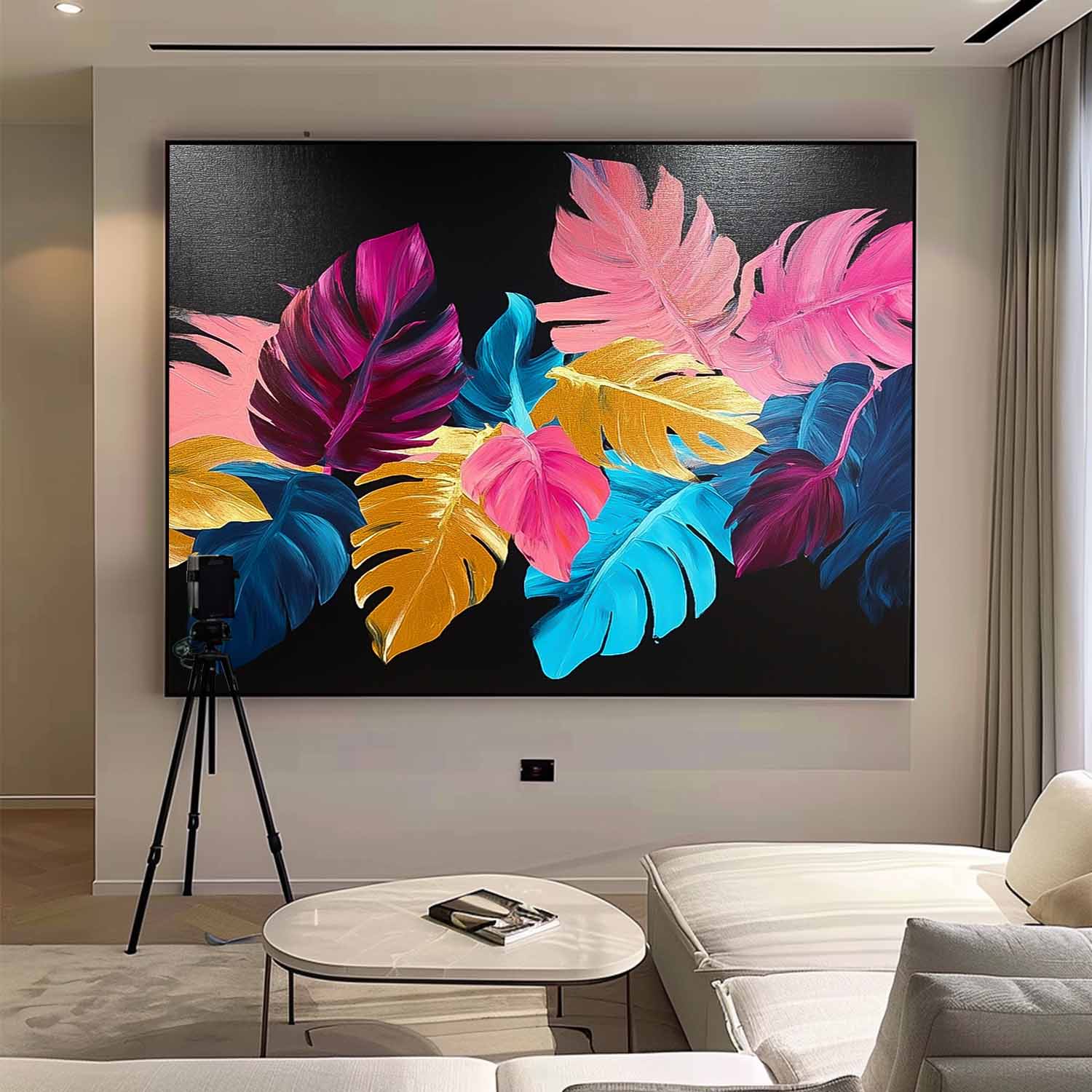 Wall Art Flower Leaf Branch Artistic