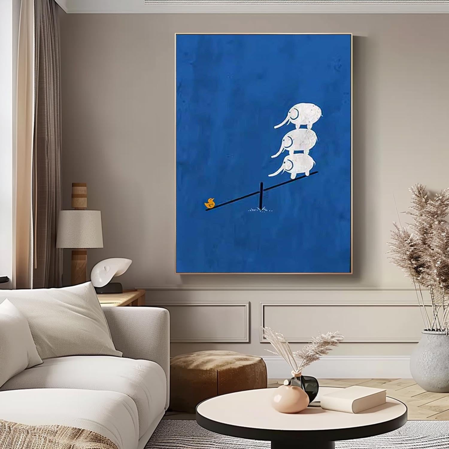 Wall Art Minimalist Whimsical Playful Pop