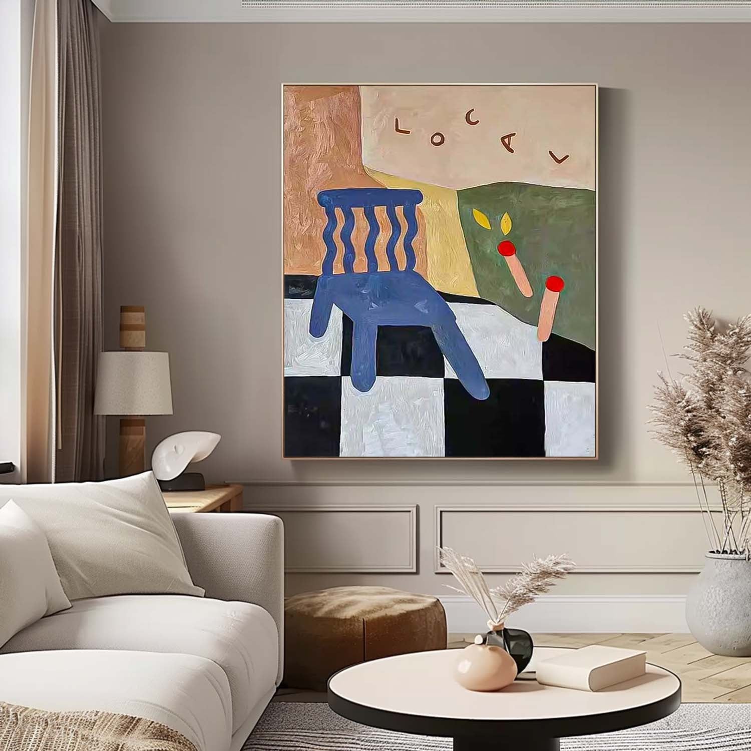 Wall Art Playful Abstract Still Life