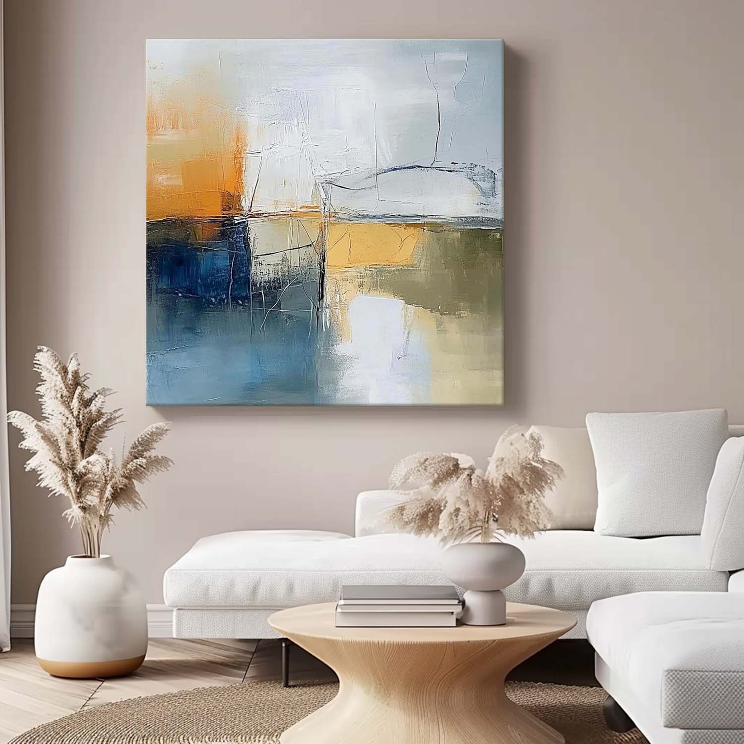 Wall Art Abstract Zen Minimalist Water