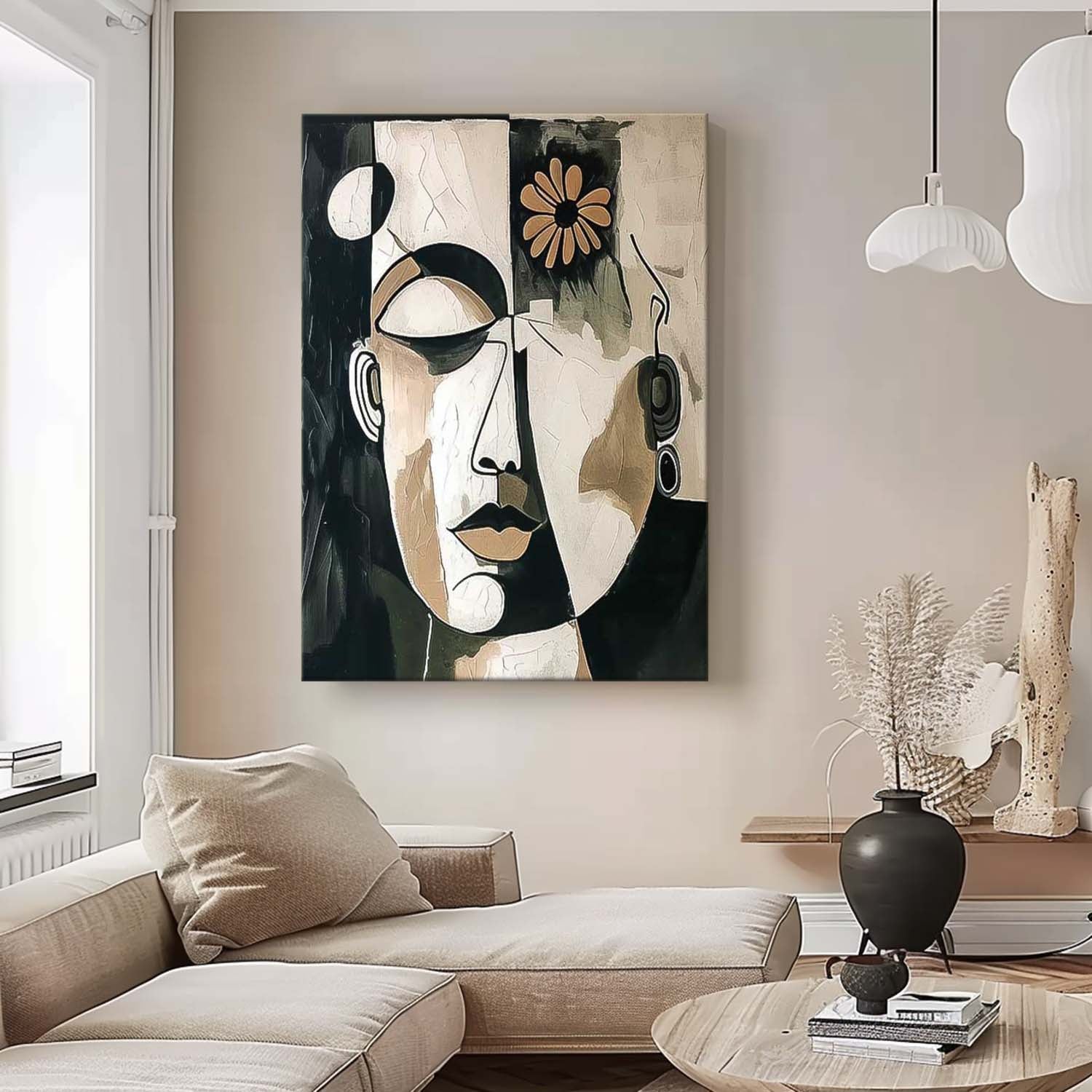 Wall Art Cubist People Modern Abstract