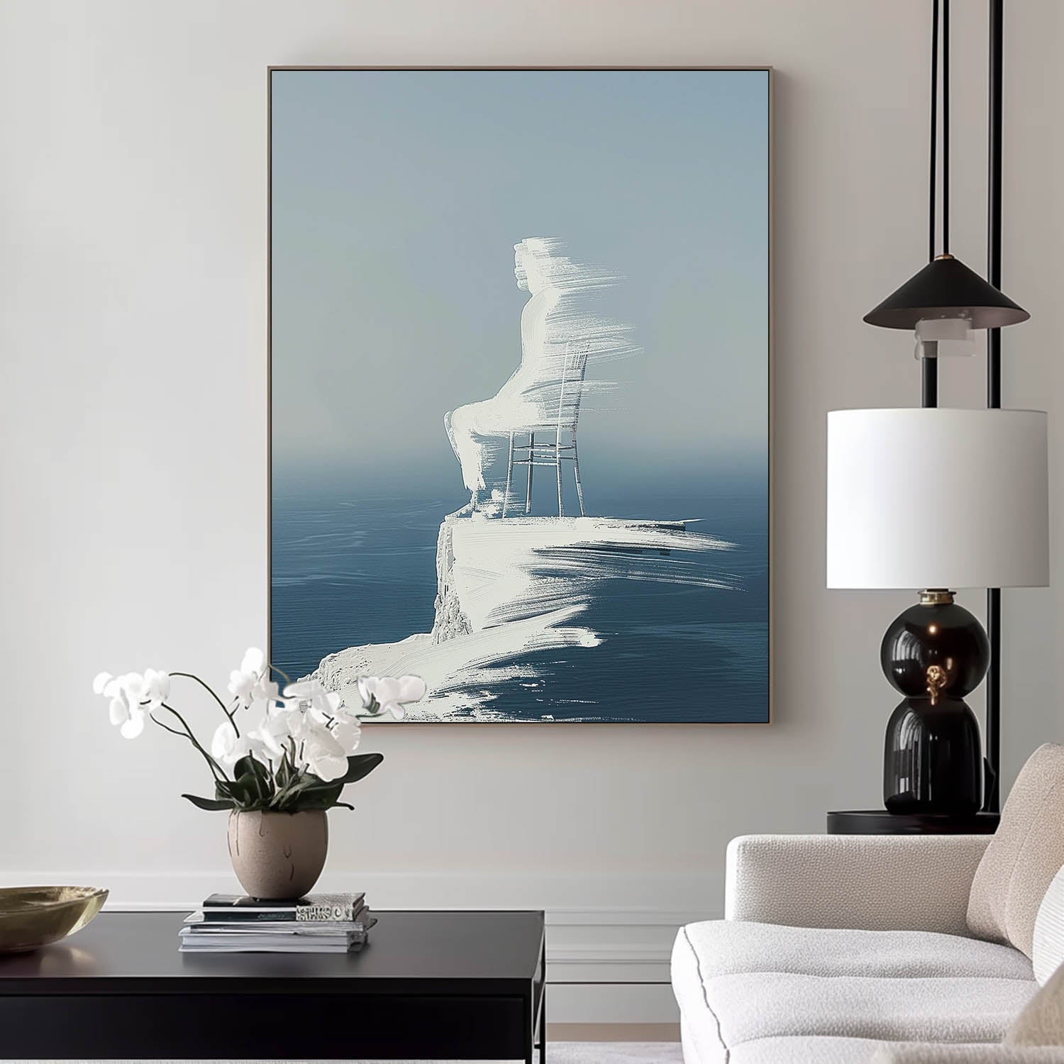 Wall Art People Serene Contemplative
