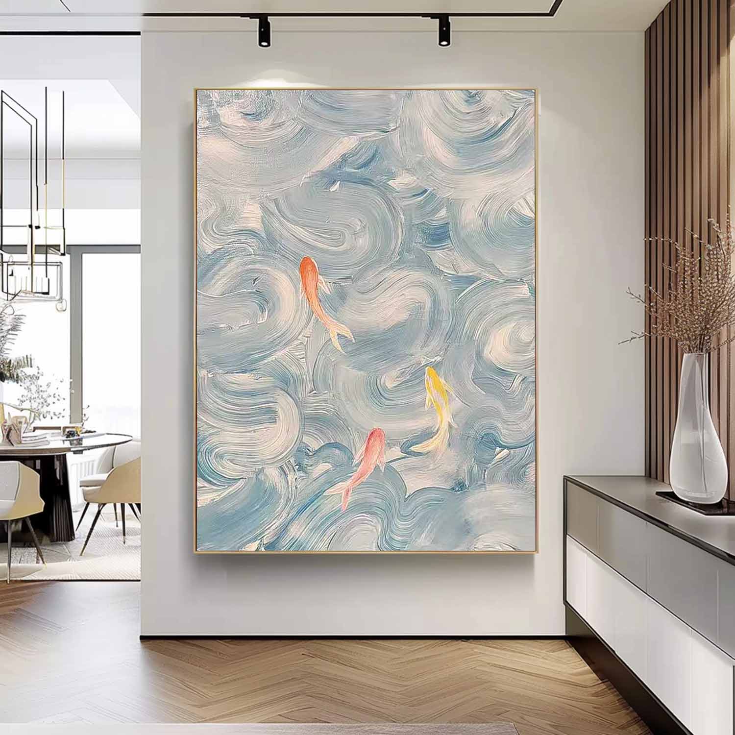Wall Art Abstract Impressionist Zen Atmosphere
