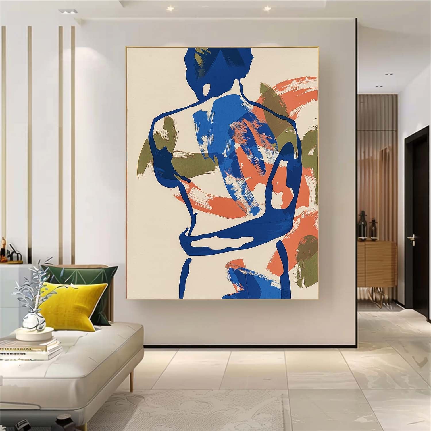 Wall Art People Playful Organic Artistic