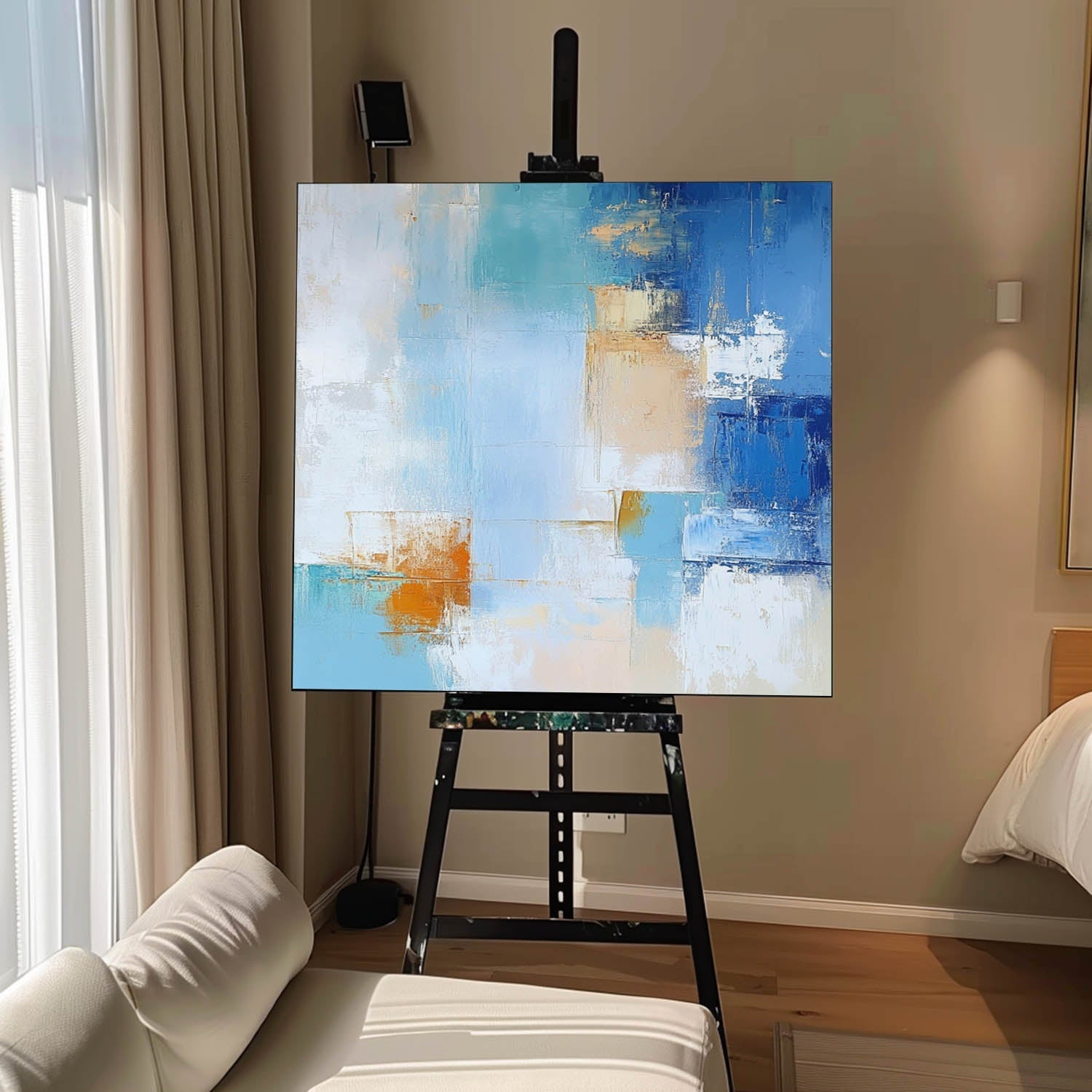 Abstract Canvas Art AB603 - Neutralighting