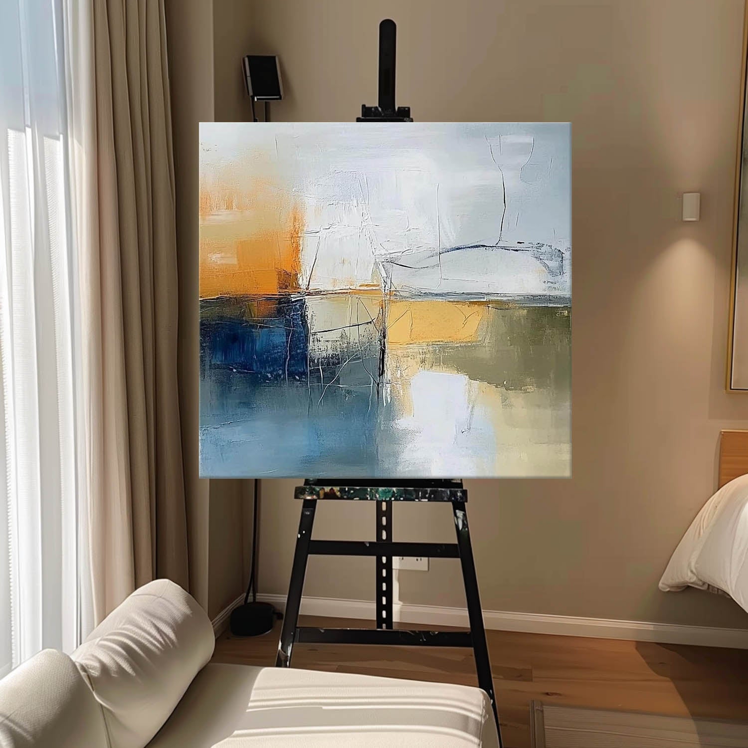 Wall Art Abstract Zen Minimalist Water