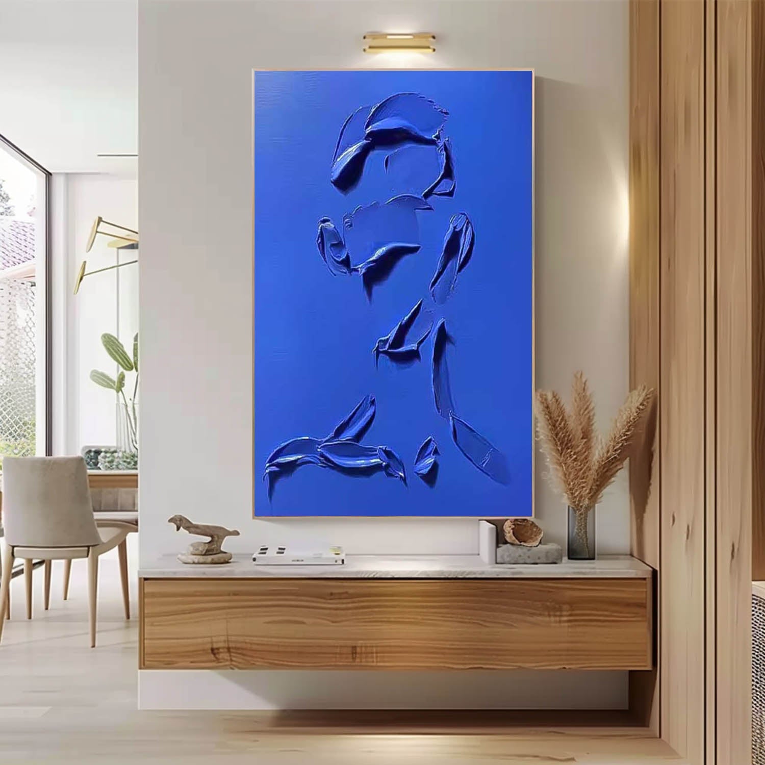Wall Art Minimalist Elegant Negative Space