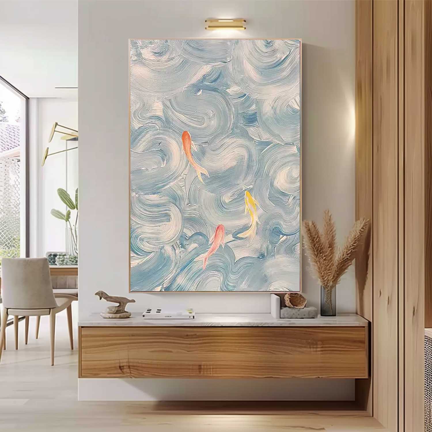 Wall Art Abstract Impressionist Zen Atmosphere