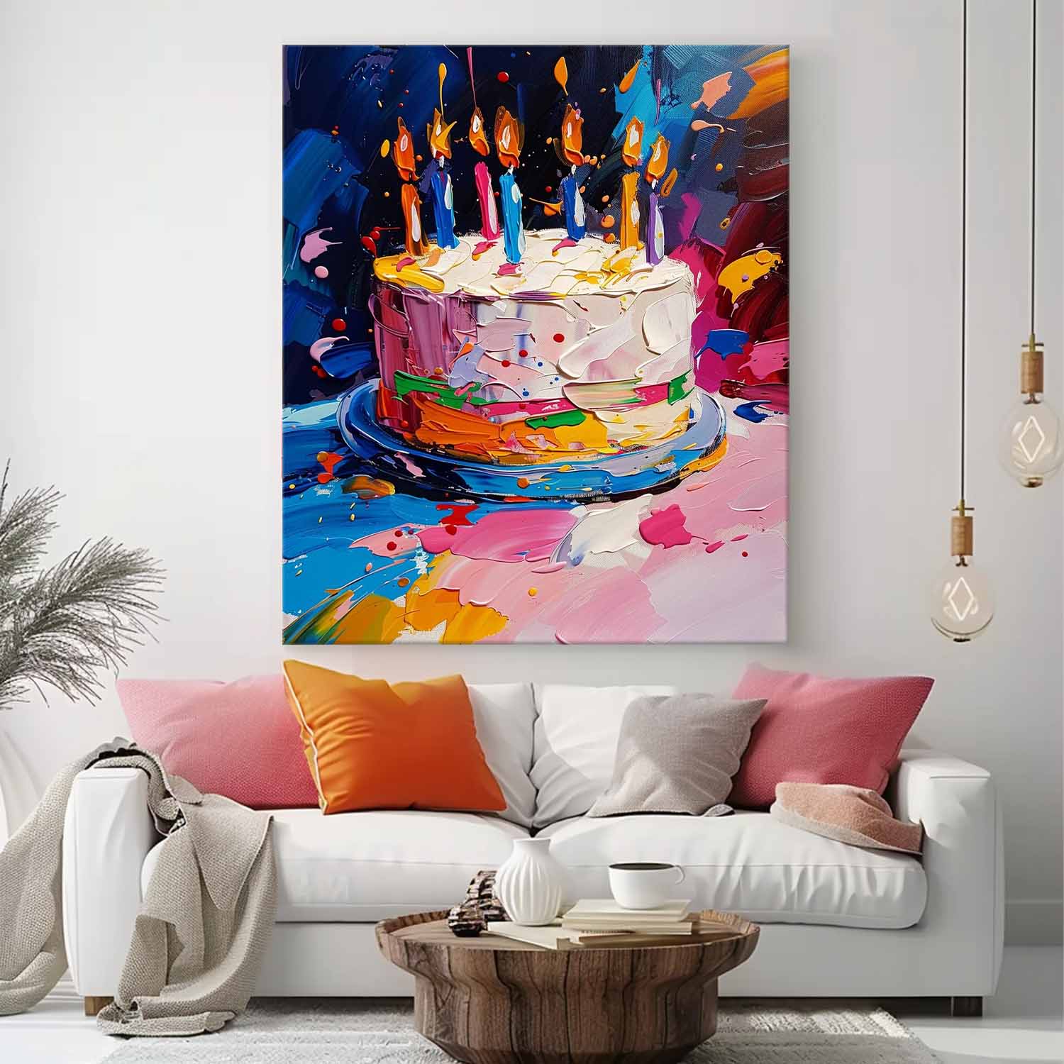 Wall Art Modern Abstract Cartoon Cute