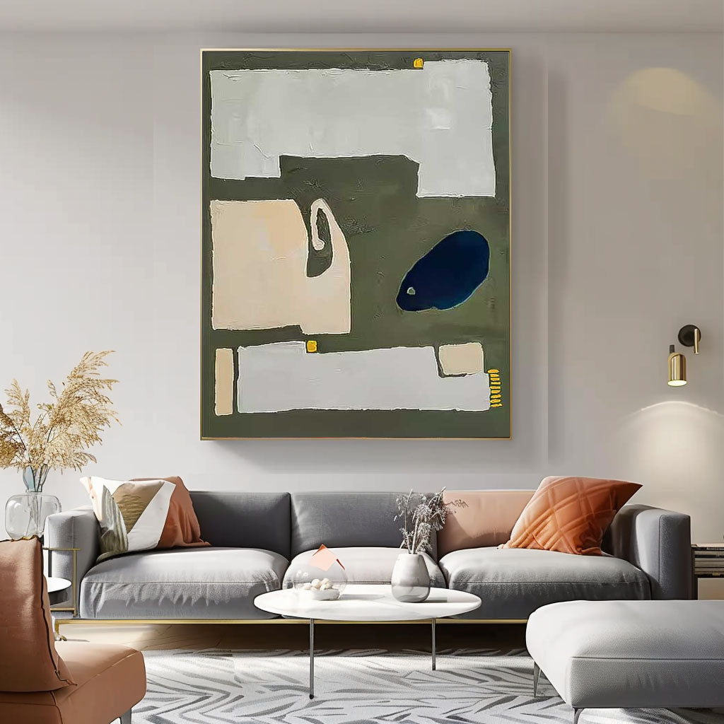 Abstract Impasto Canvas Wall Art