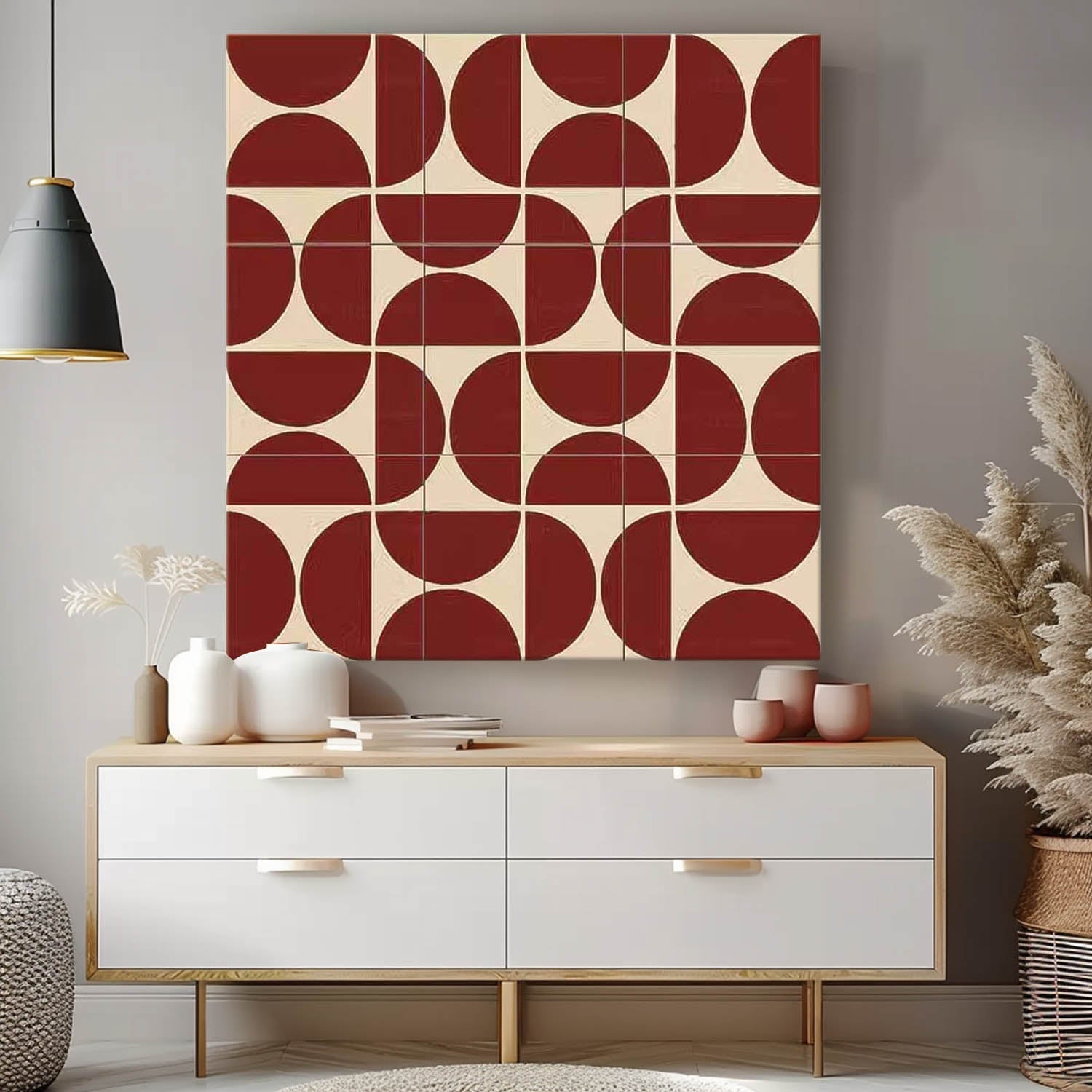 Wall Art Minimalist Geometric Abstract Elegant