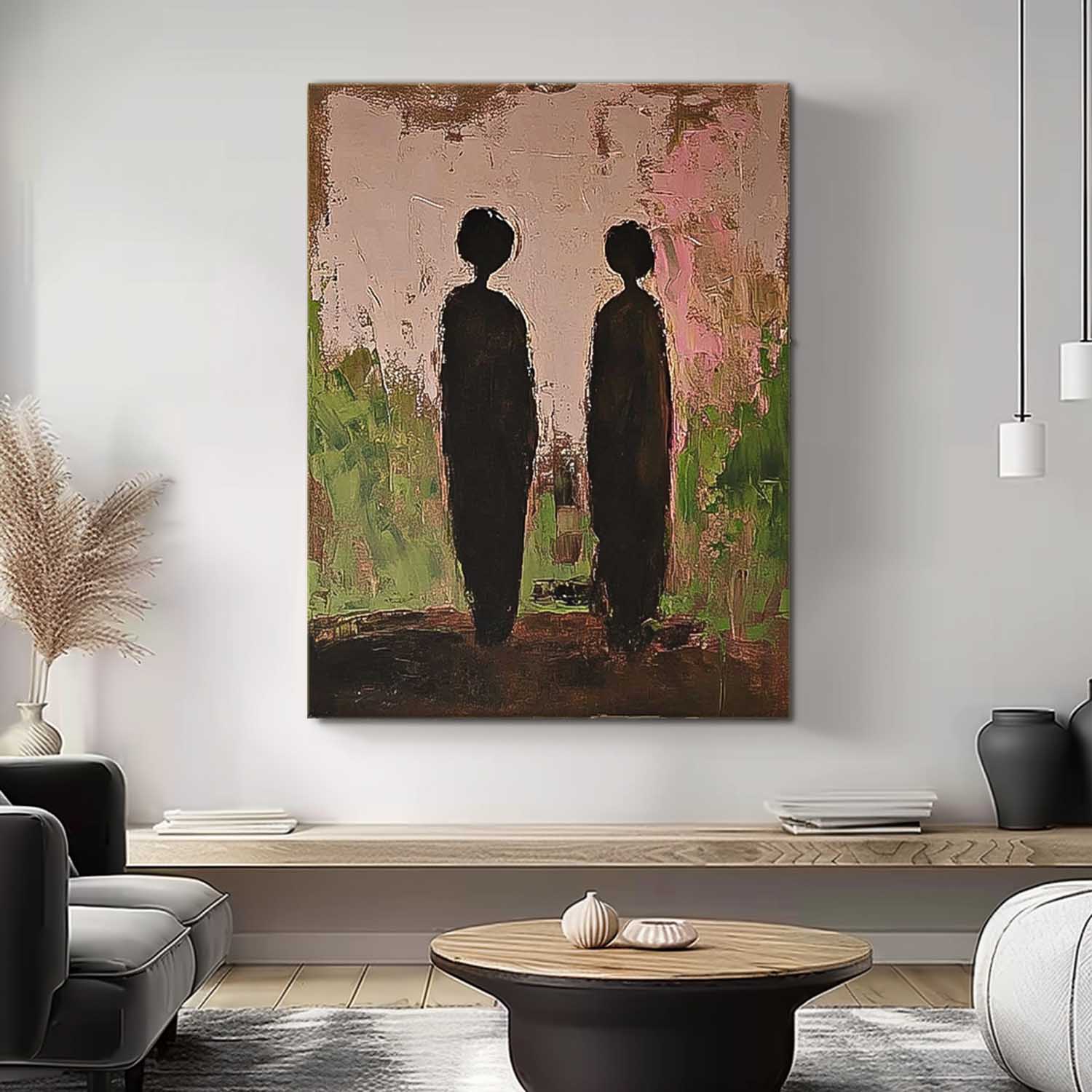Wall Art People Tranquil Wabi-Sabi Natural