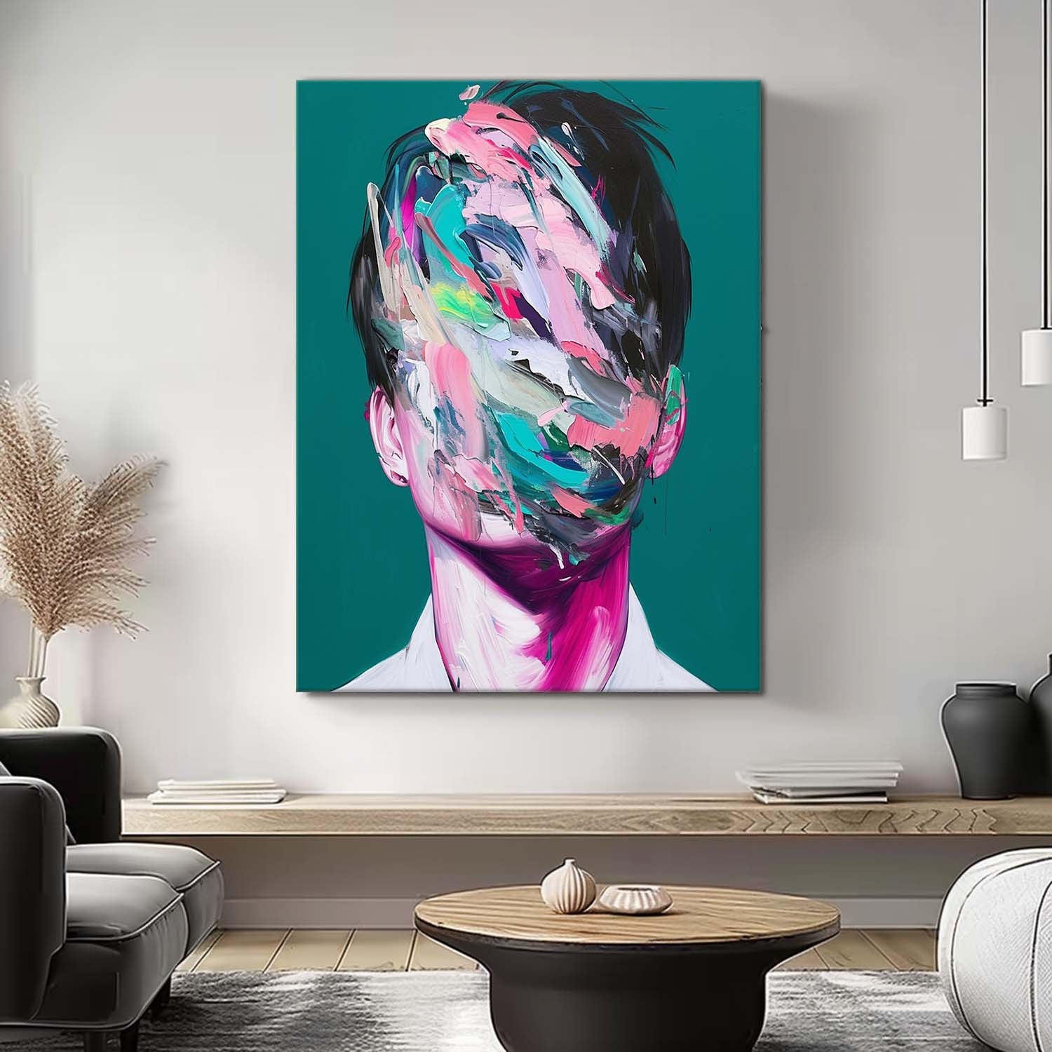 Wall Art People Expressive Abstract Design