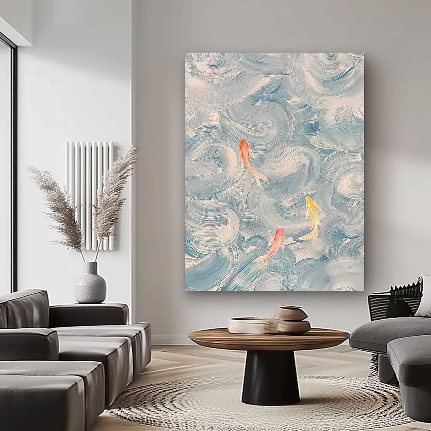 Wall Art Abstract Impressionist Zen Atmosphere
