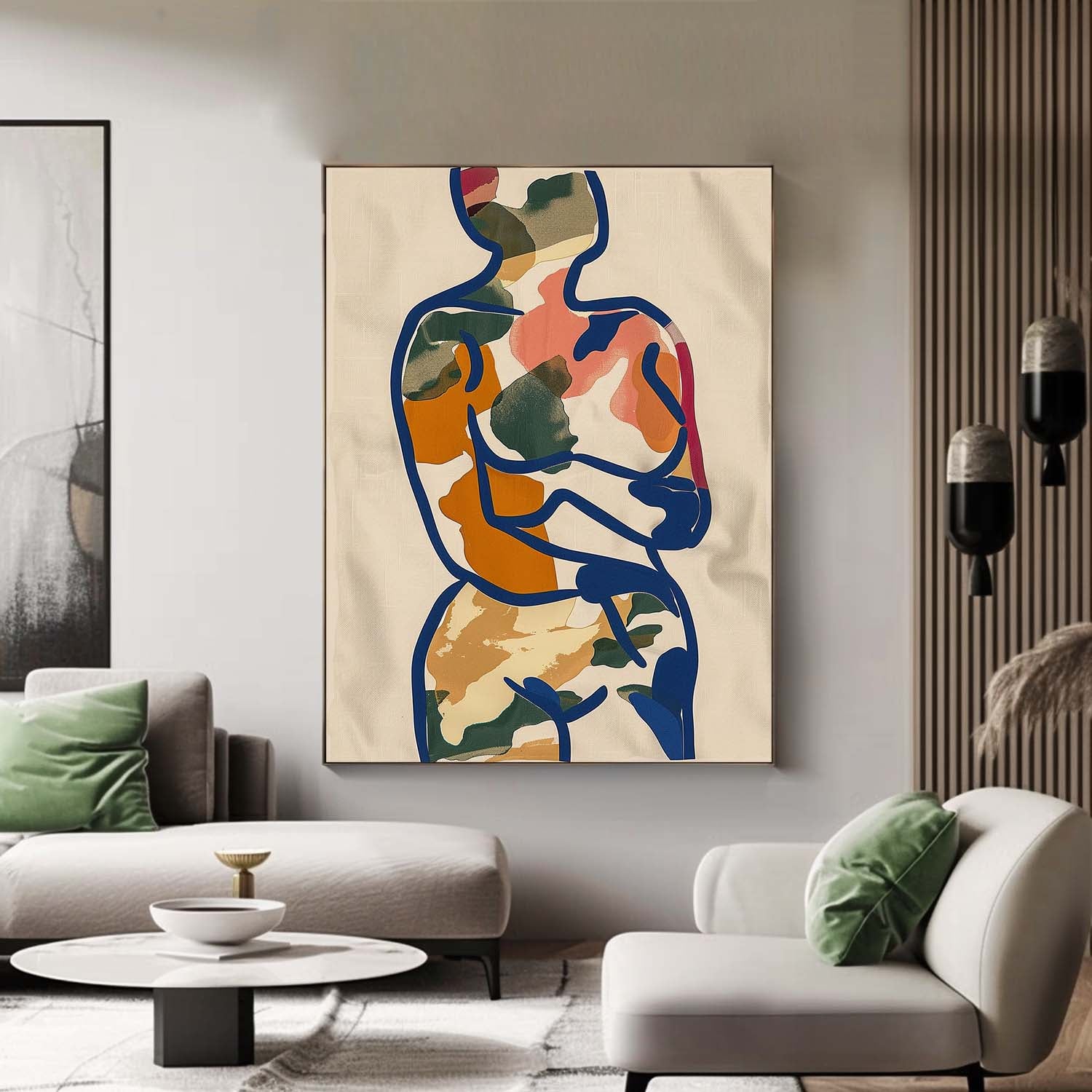 Wall Art Bold Figurative Abstract Painterly
