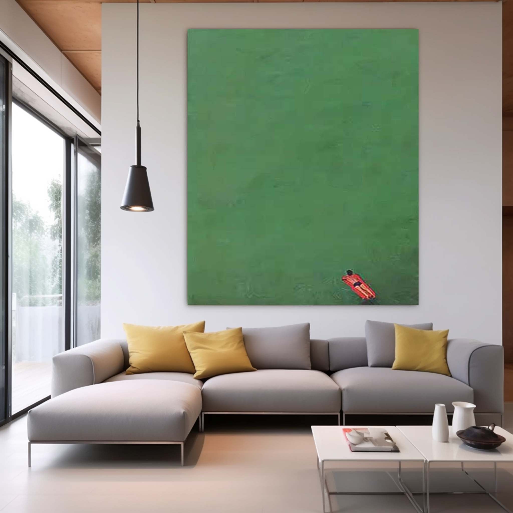 Wall Art Minimalist Painterly Solitary Design Pop