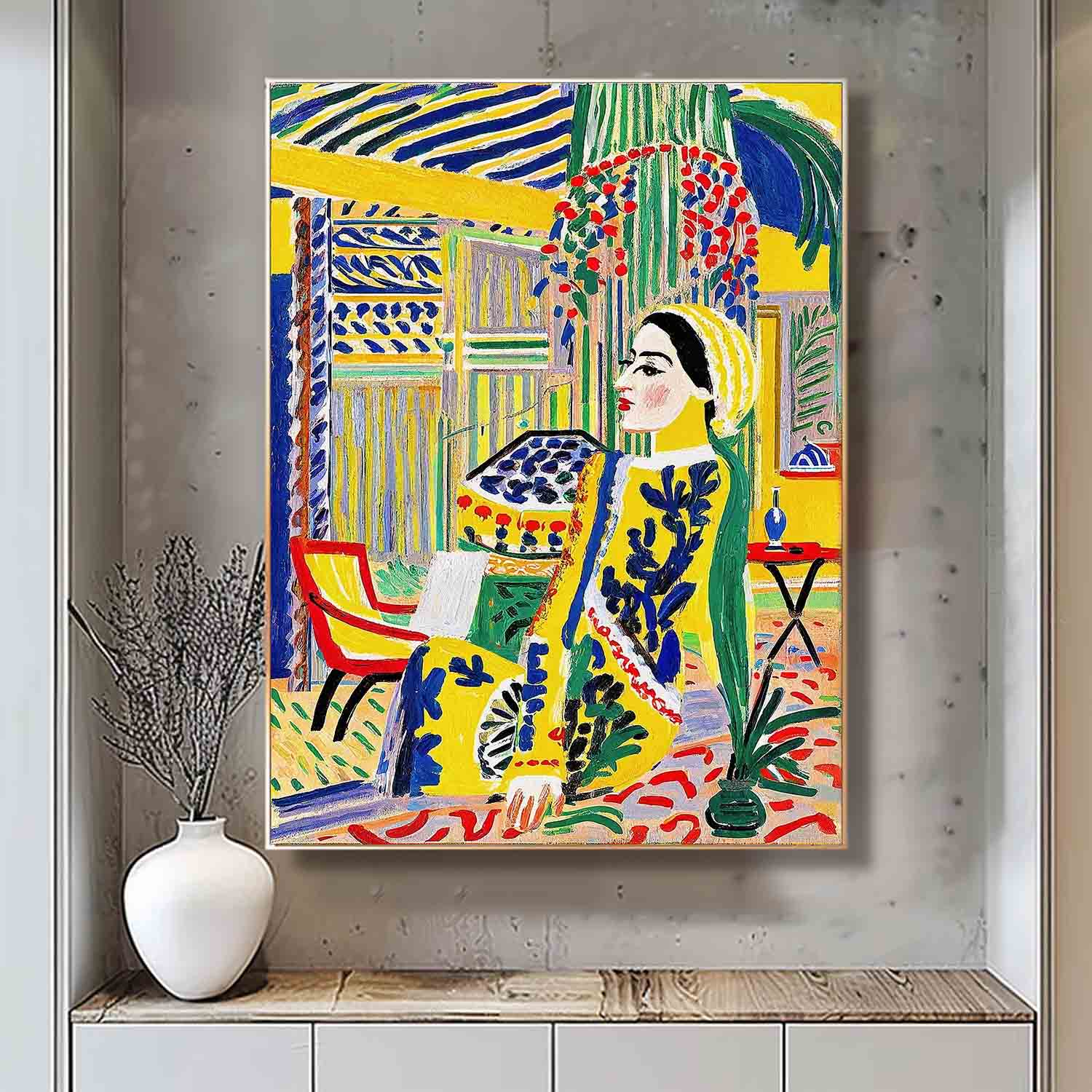 Wall Art People Fauvist Lively Exuberant