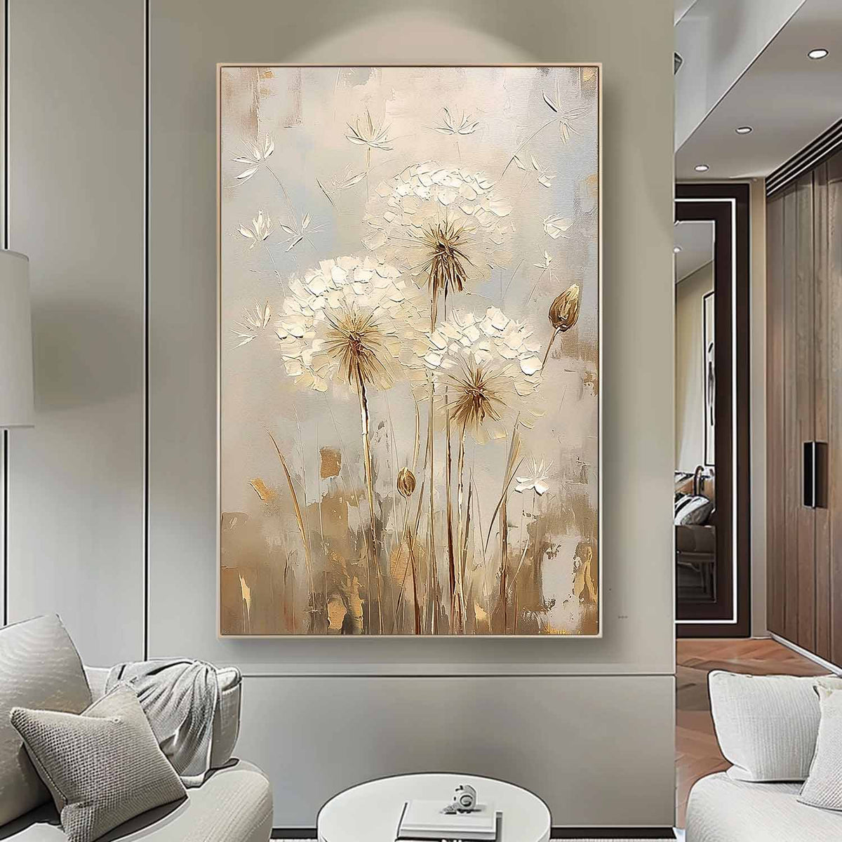 Flower Canvas Art #FL097