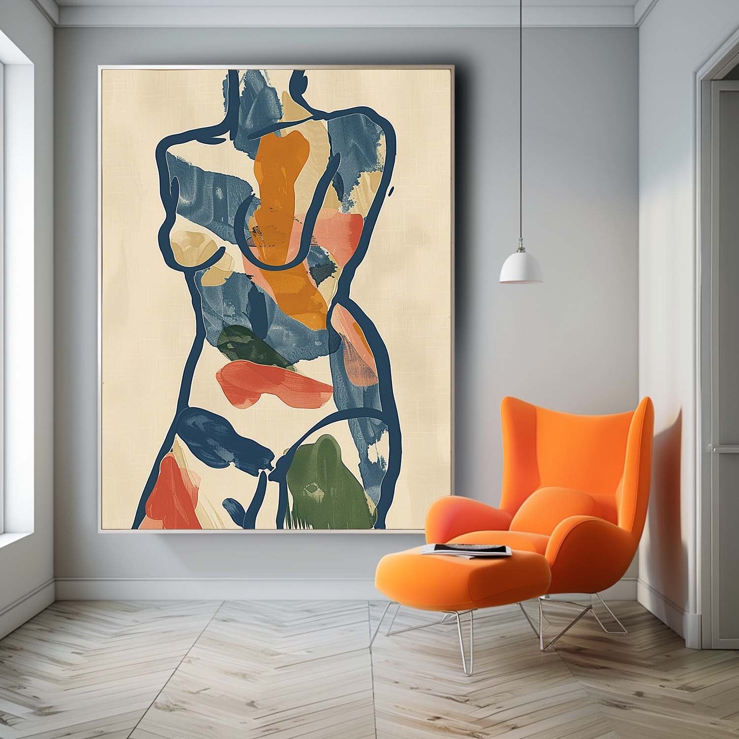 Wall Art People Matte Earthy Understated Bold