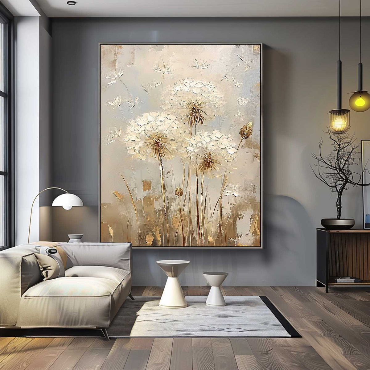 Flower Canvas Art #FL097