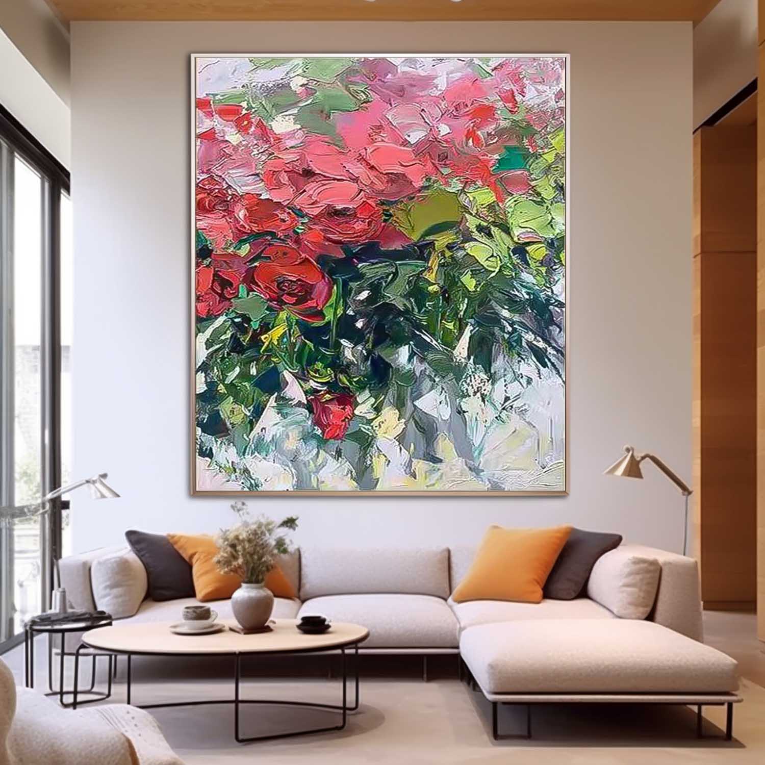 Wall Art Flower Atmosphere Impressionist Nature