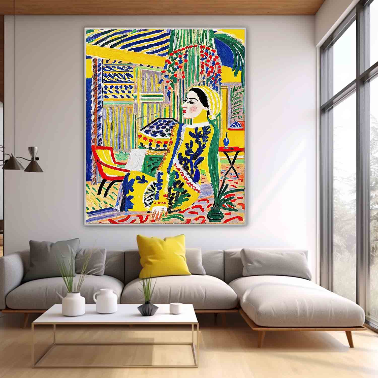 Wall Art People Fauvist Lively Exuberant