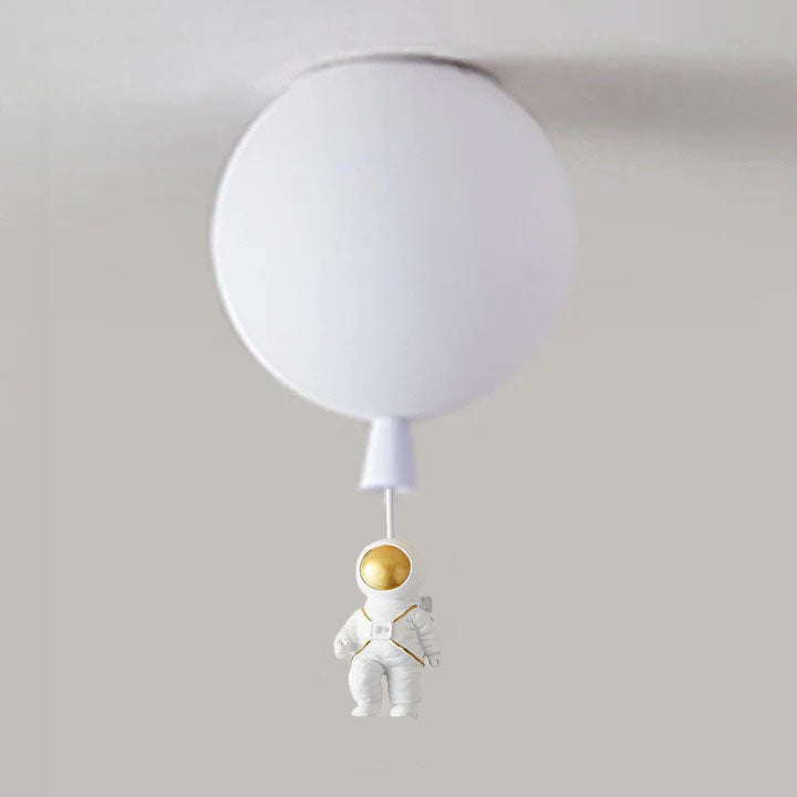 Aria Astronaut Balloon Flush Mount Ceiling Light, L 20/25/30/35cm - Neutralighting