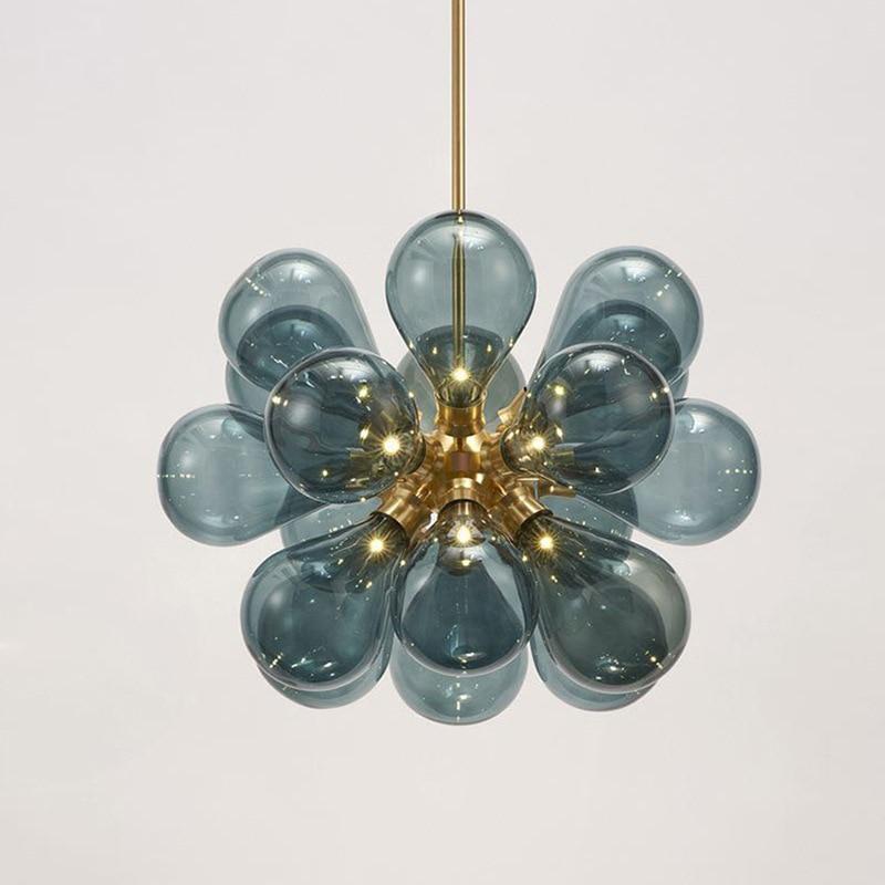 Valentina Chic Clustered Glass Bubble Pendant Light - Neutralighting