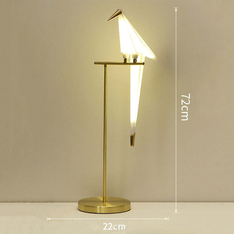 Clifford Nordic Bird Table /Floor Lamp, Gold, 1/2/3 Light - Neutralighting