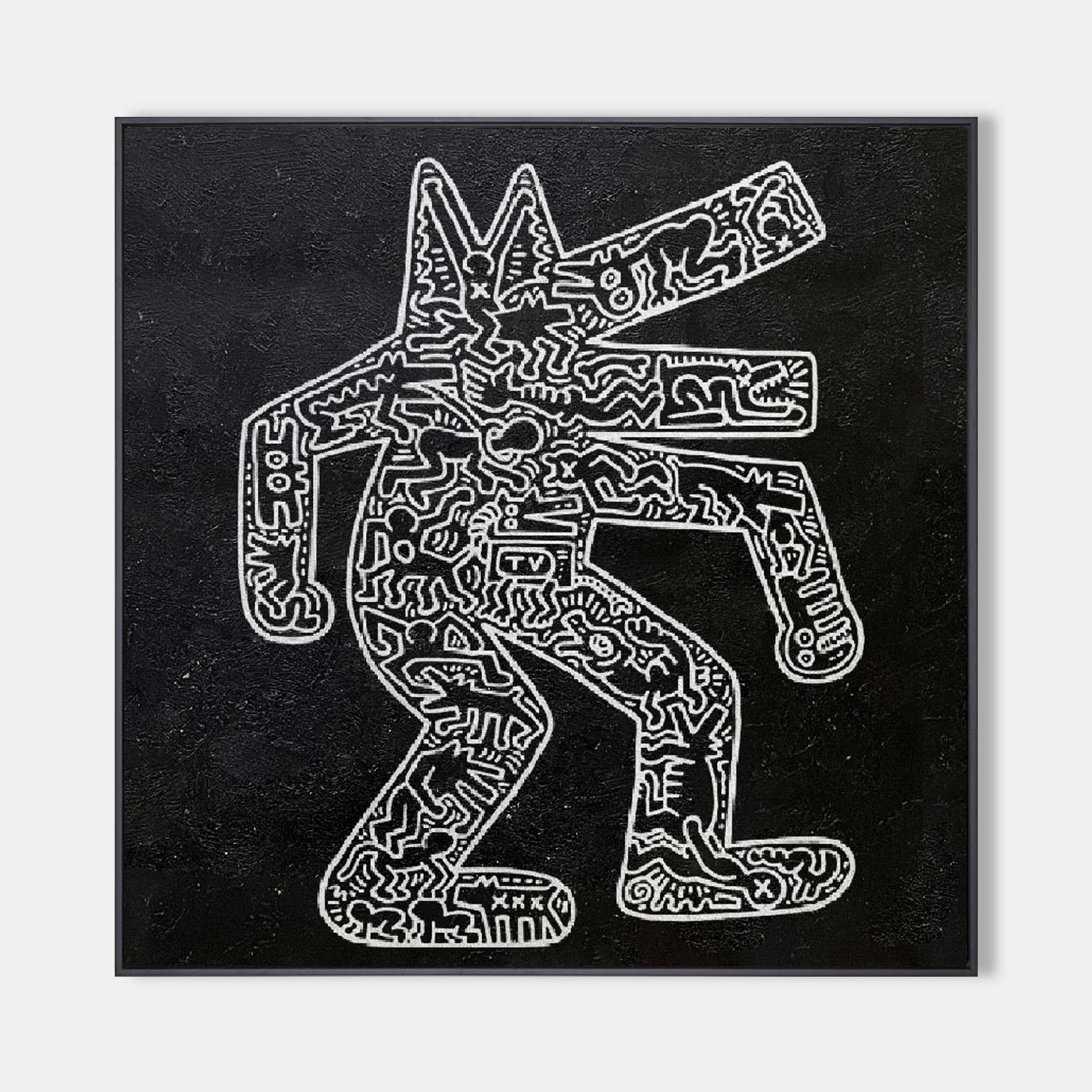Keith Haring Style Painting KS012 - Neutralighting