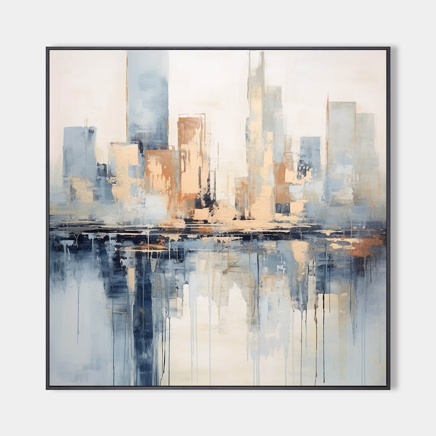 Modern Urban Scene Painting