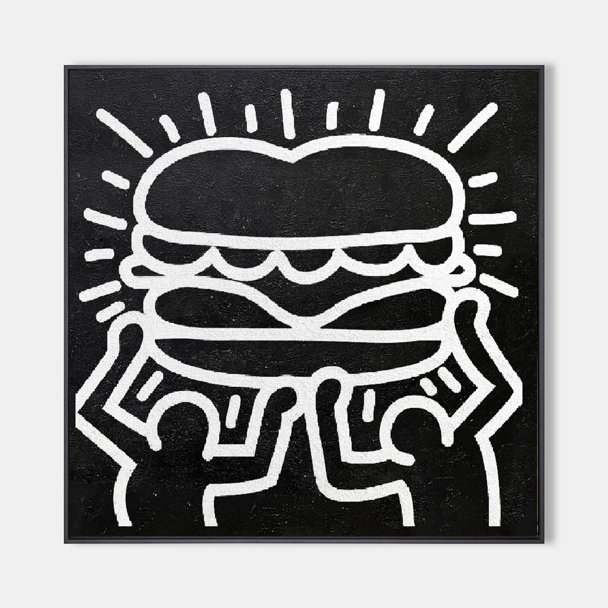 Keith Haring Style Painting KS013 - Neutralighting